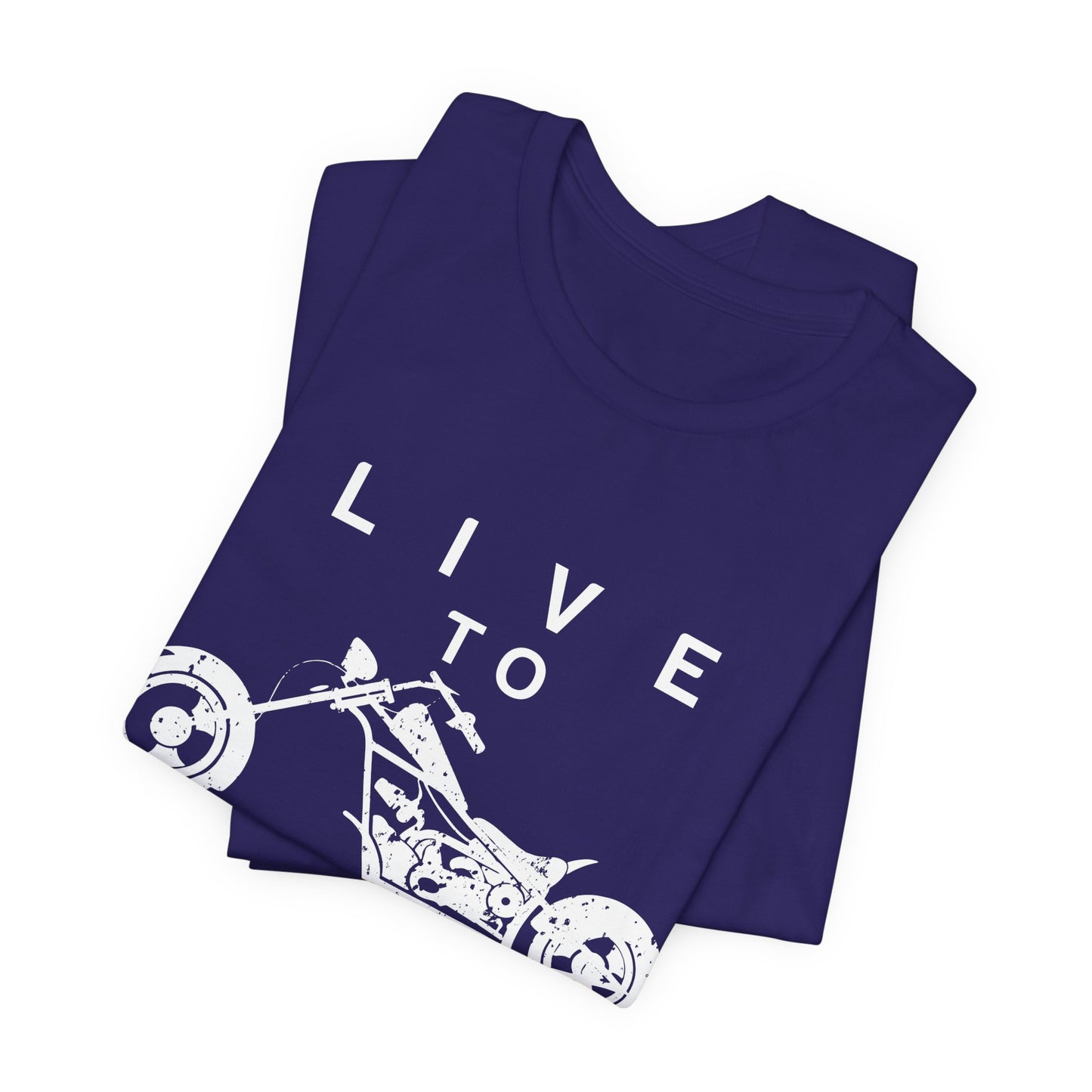Live To Ride - Unisex Jersey Short Sleeve Tee - 13210