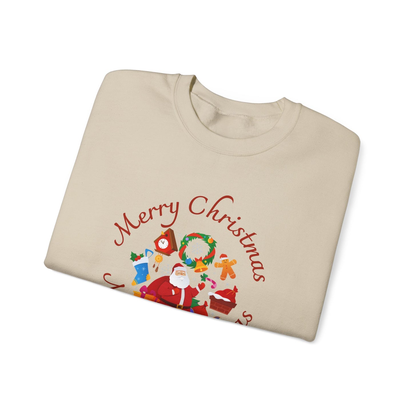 Merry Christmas - Unisex Heavy Blend™ Crewneck Sweatshirt