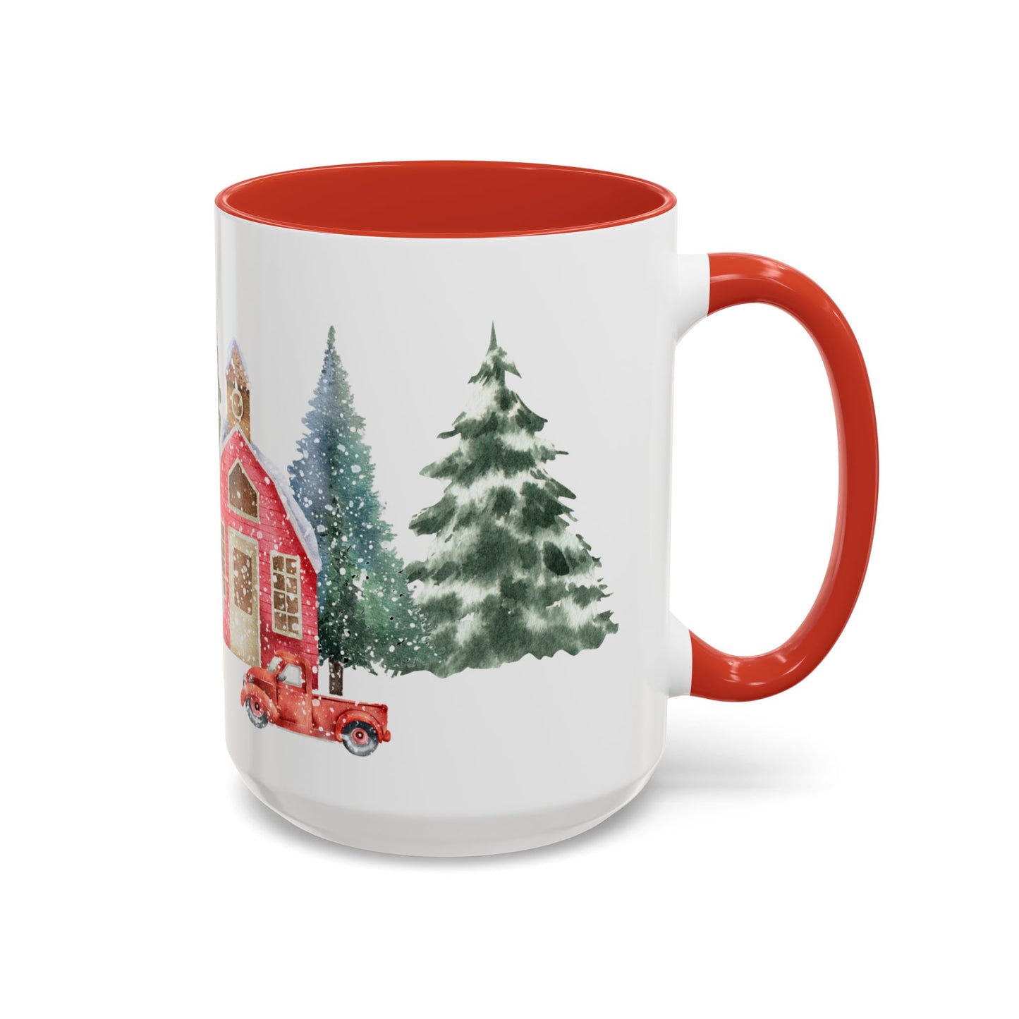 Winter House - Accent Coffee Mug (11, 15oz) - 10072