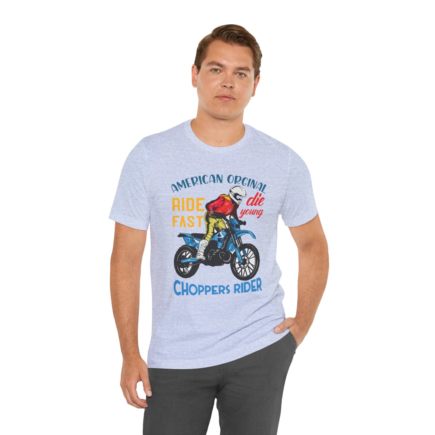 American Original,  Choppers Rider - Unisex Jersey Short Sleeve Tee - 13561