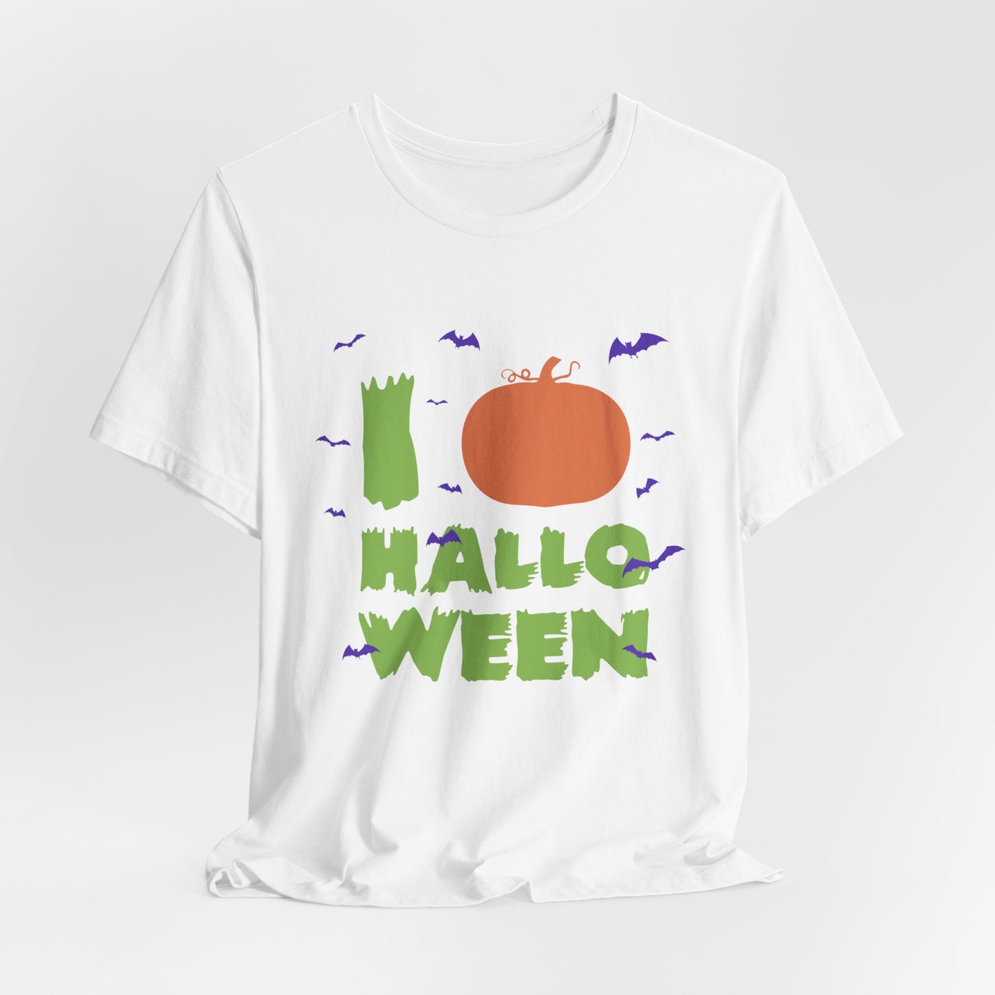 I Love Halloween - Unisex Jersey Short Sleeve Tee