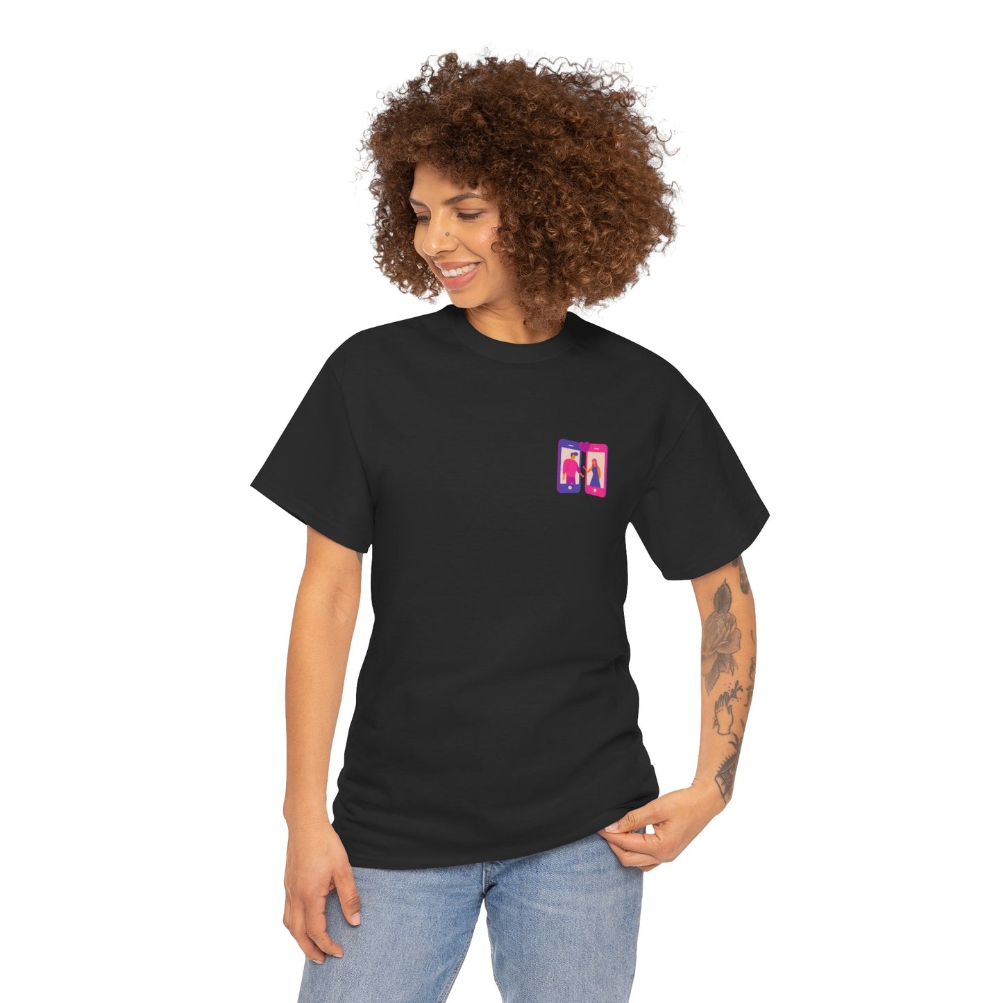 Love Sees Imperfection Perfectly - Unisex Heavy Cotton Tee - 11571