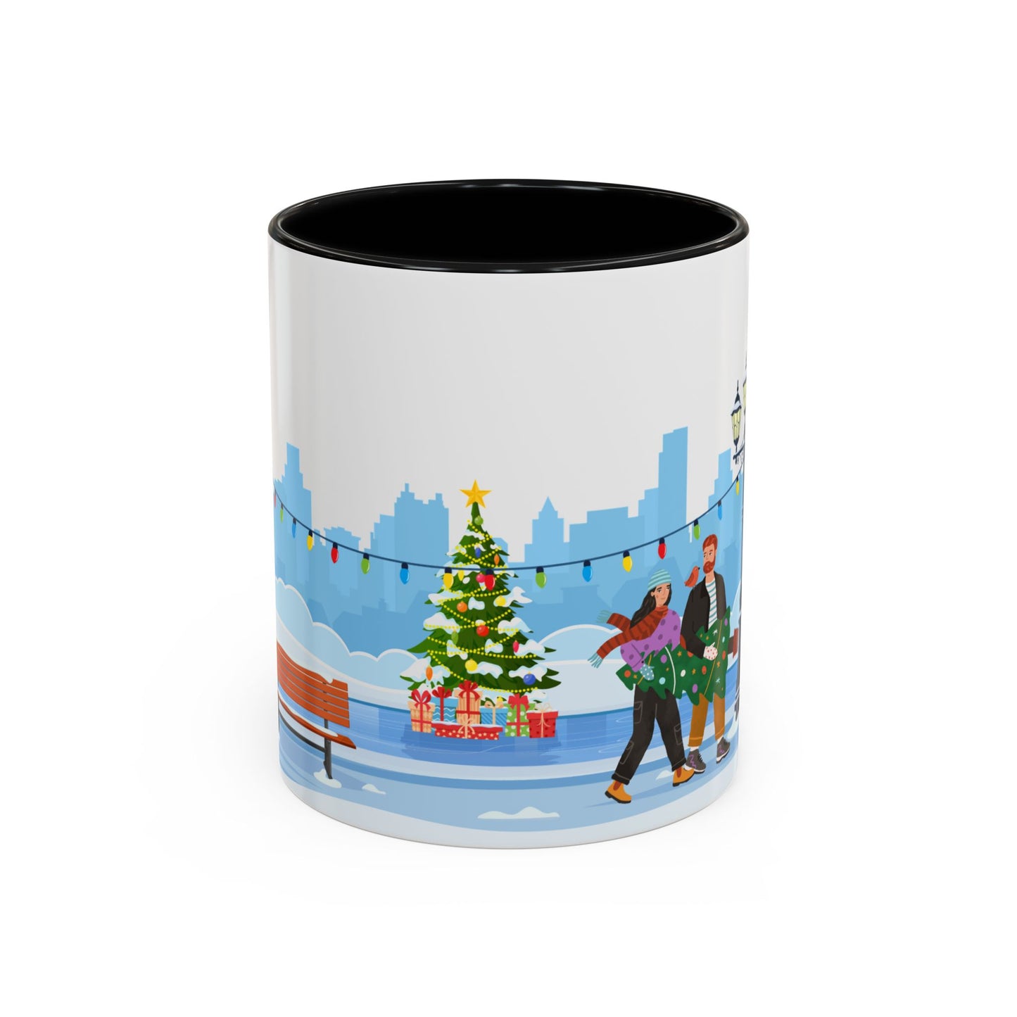 Christmas Street - Accent Coffee Mug (11, 15oz) - 10439