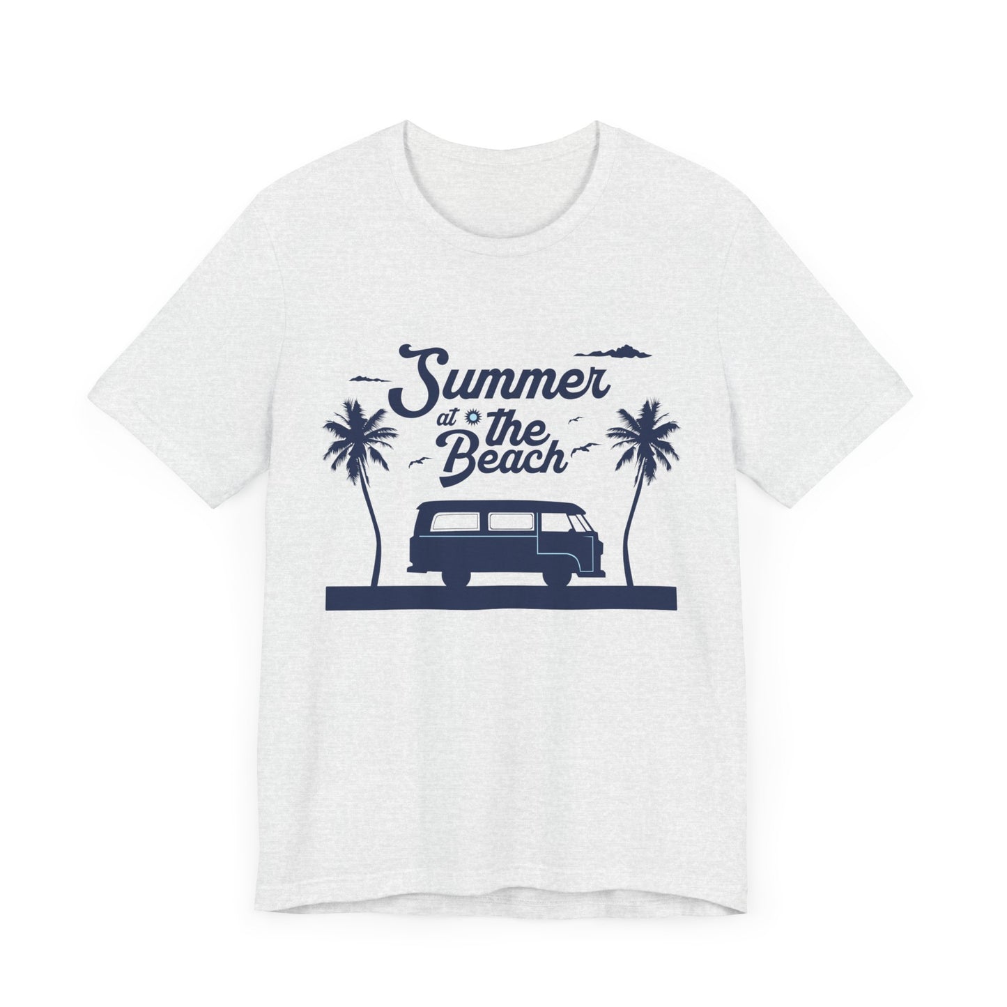 Summer At The Beach - Unisex Jersey Short Sleeve Tee