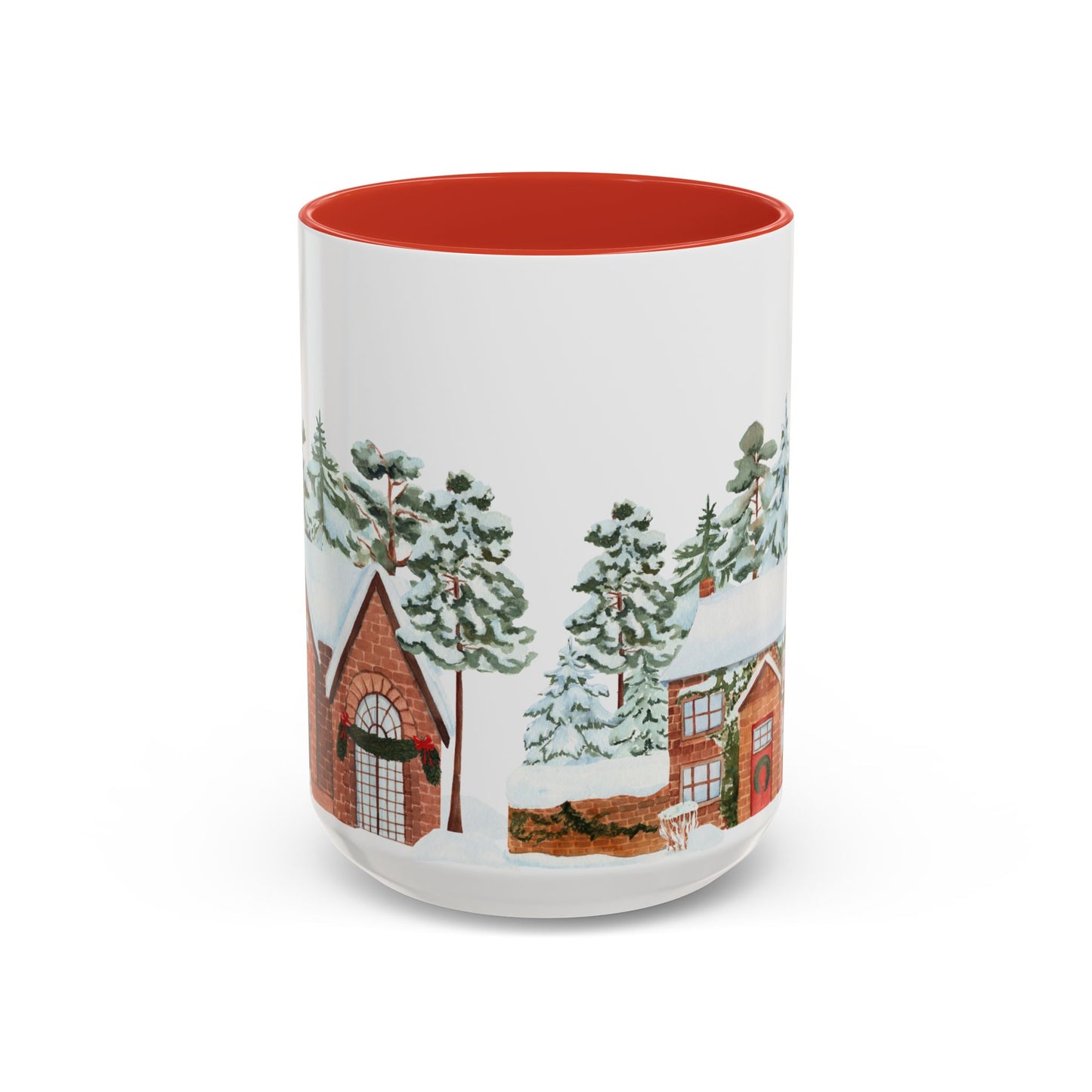 Christmas Houses - Accent Coffee Mug (11, 15oz) - 10456