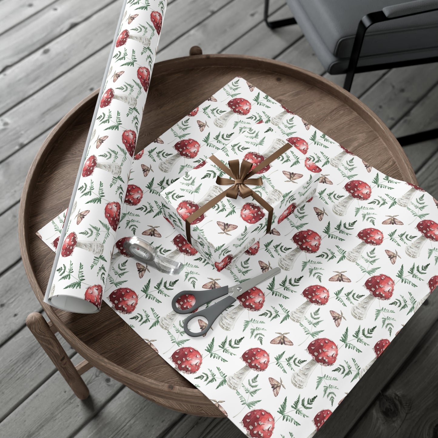 Red Mushroom - Gift Wrap Papers - 10242