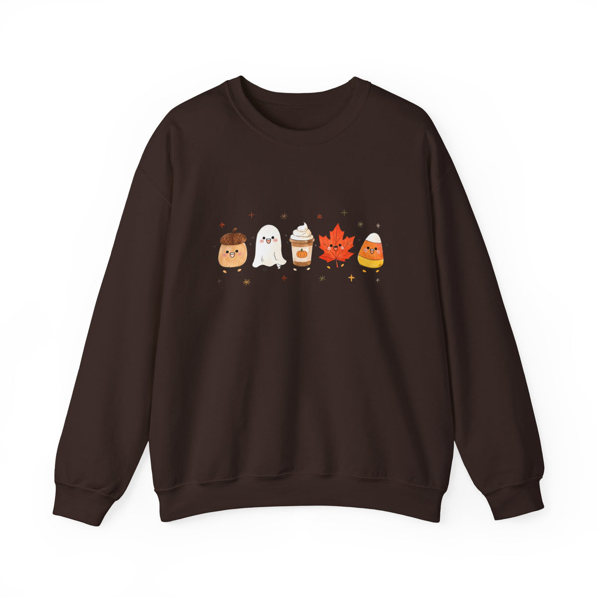 Cute Fall Harvest Sweatshirt, Ghost, Pumpkin Spice & Autumn Crewneck - 14534