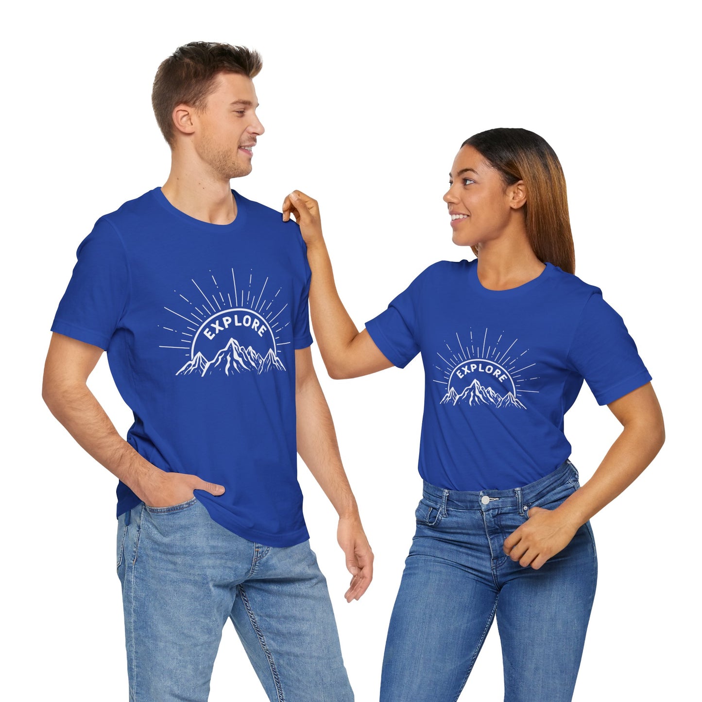 Camping: Explore - Unisex Jersey Short Sleeve Tee - 12640