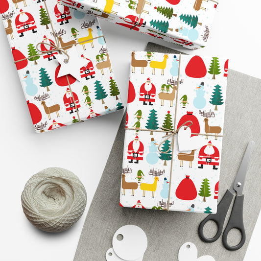 Merry Christmas - Gift Wrap Papers - 10249