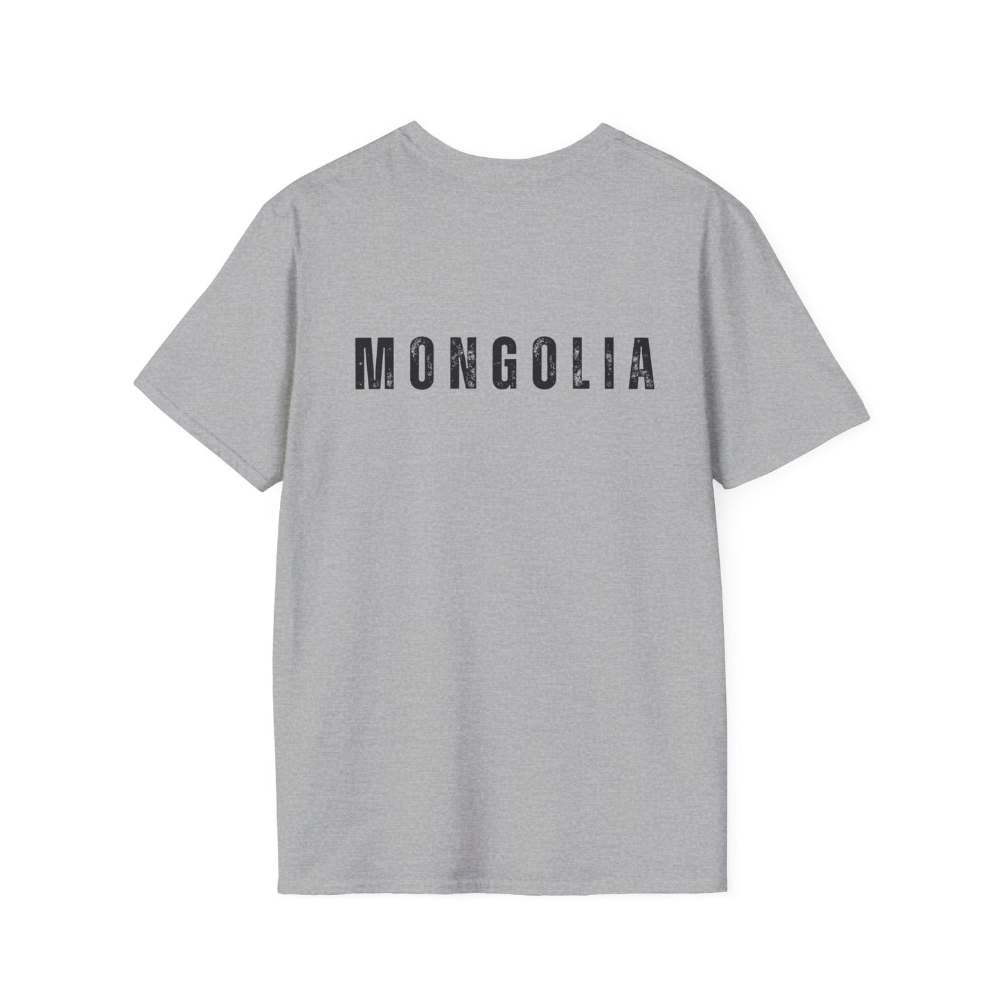 Endless Blue Horizon, Mongolia - Unisex Softstyle T-Shirt - 10344