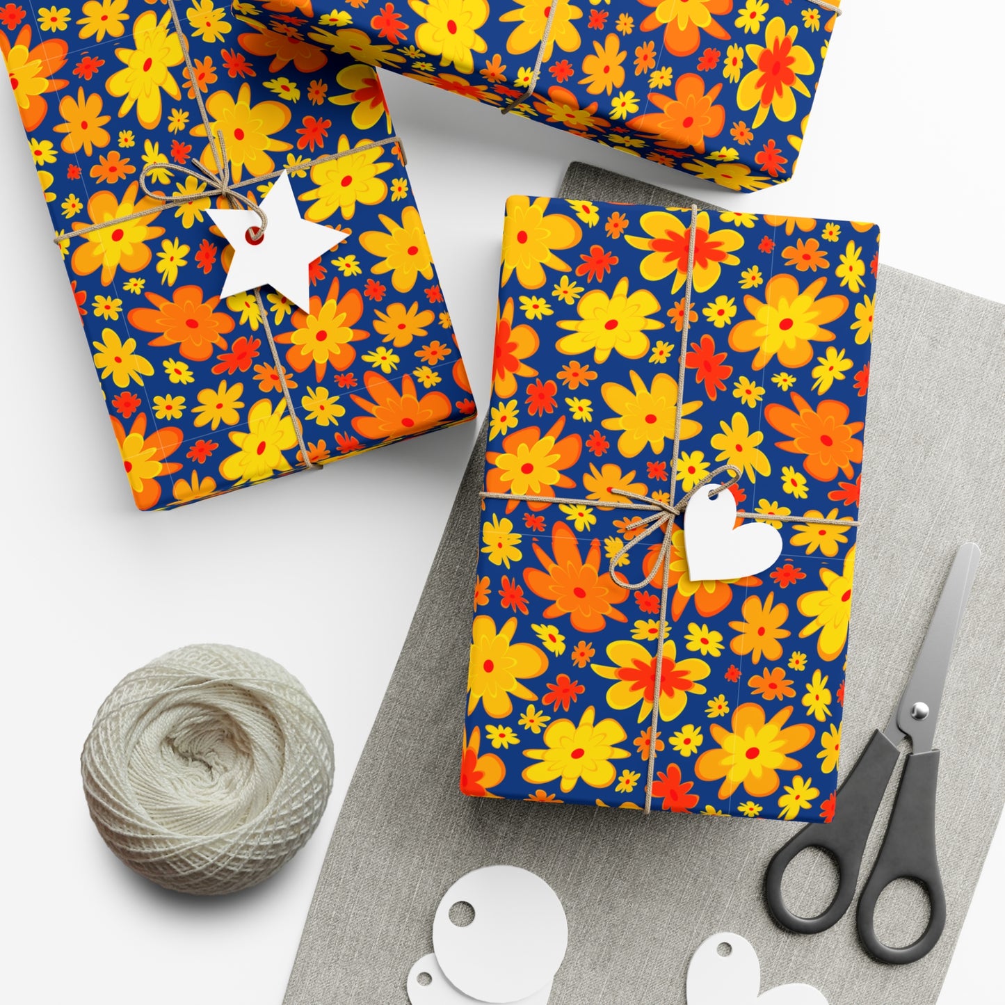 Bright Flowers - Gift Wrap Papers - 10217