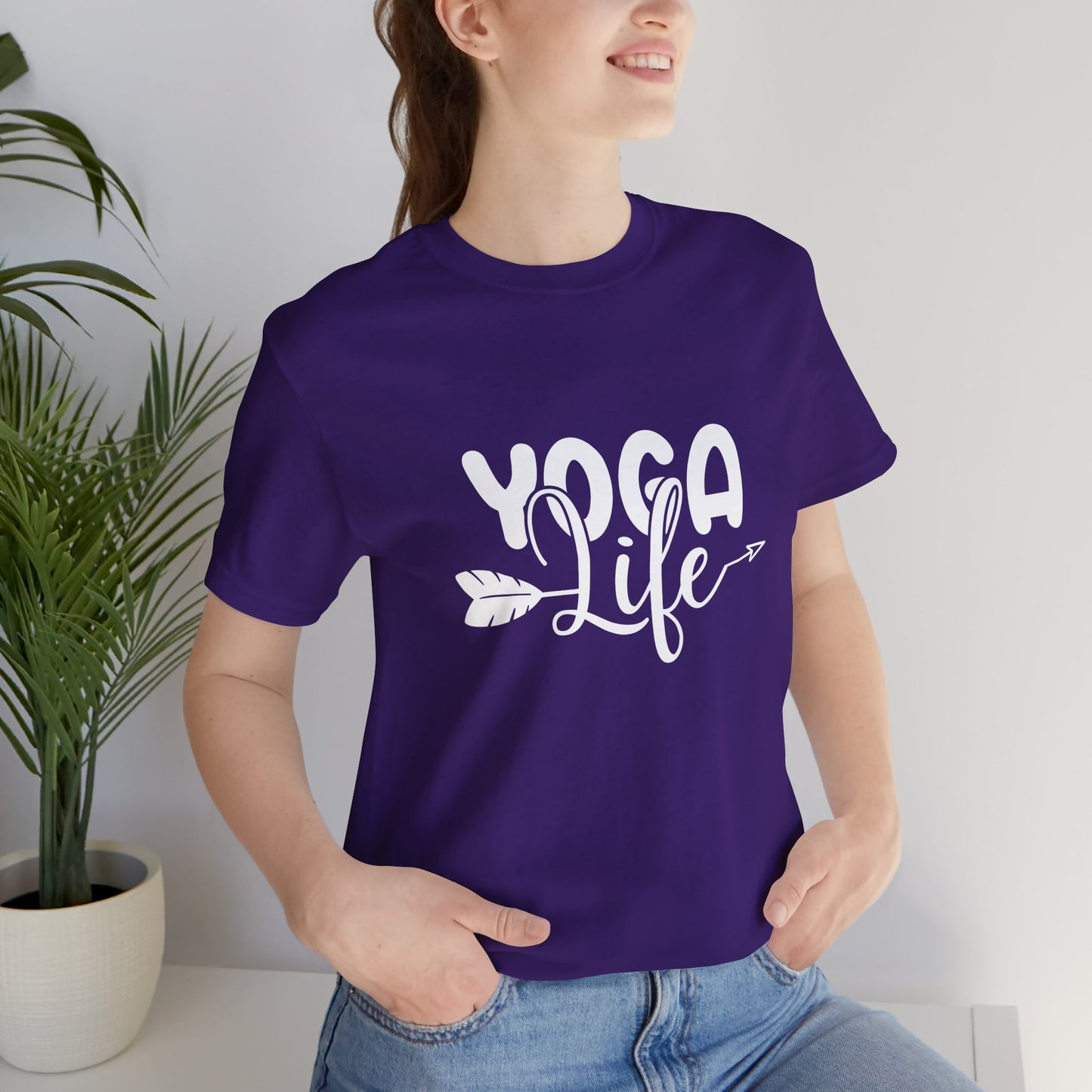 Yoga Life - Unisex Jersey Short Sleeve Tee - 12500