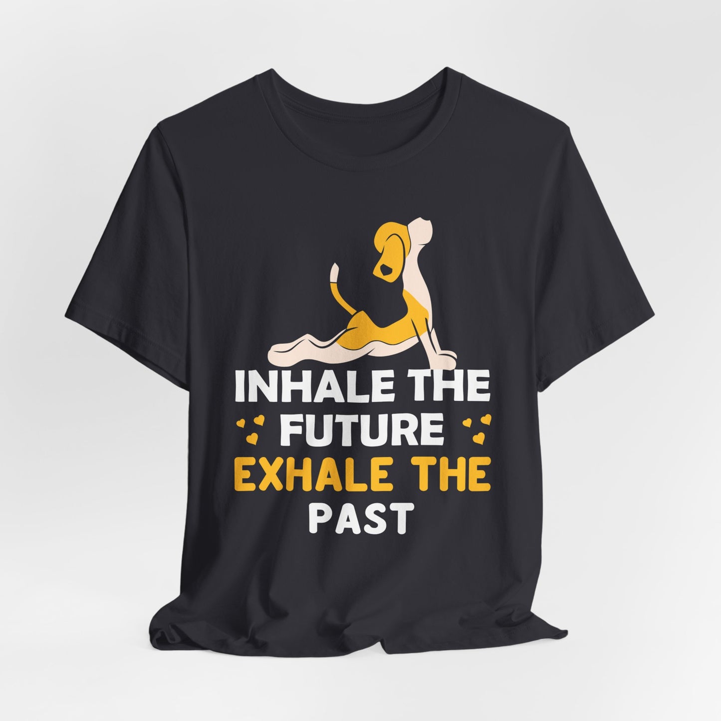 Yoga: Inhale The Future Exhale The Past- Unisex Jersey Short Sleeve Tee