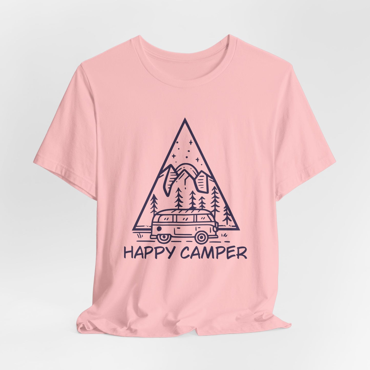 Happy Camper - Unisex Jersey Short Sleeve Tee