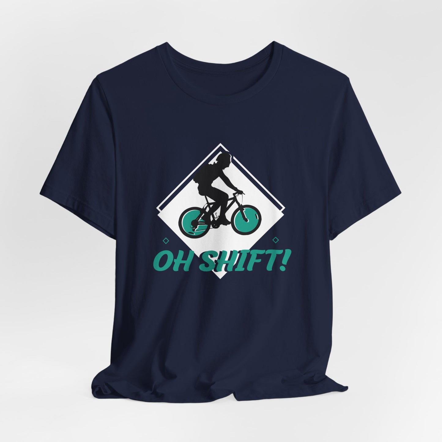 Bicycle: Oh Shift! - Unisex Jersey Short Sleeve Tee