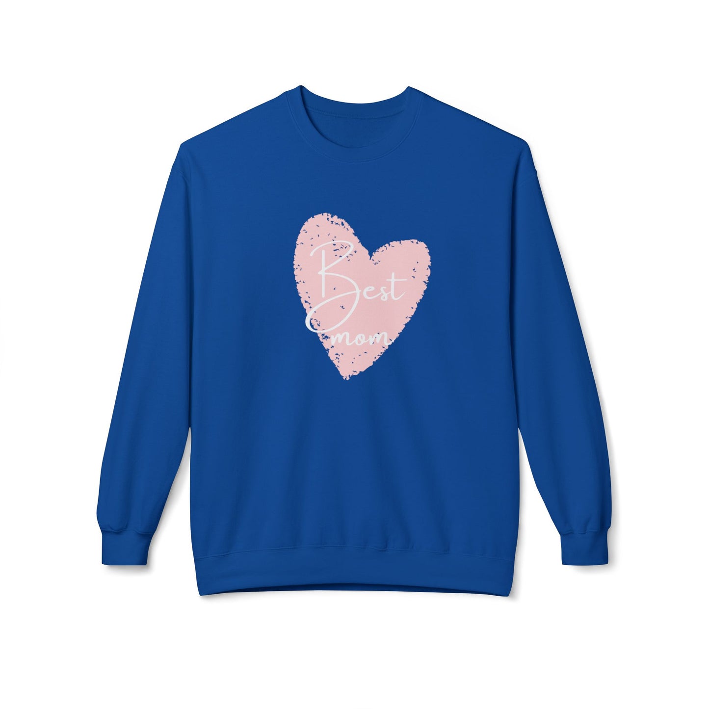 Best Mom - Unisex Midweight Softstyle Fleece Crewneck Sweatshirt - 11804