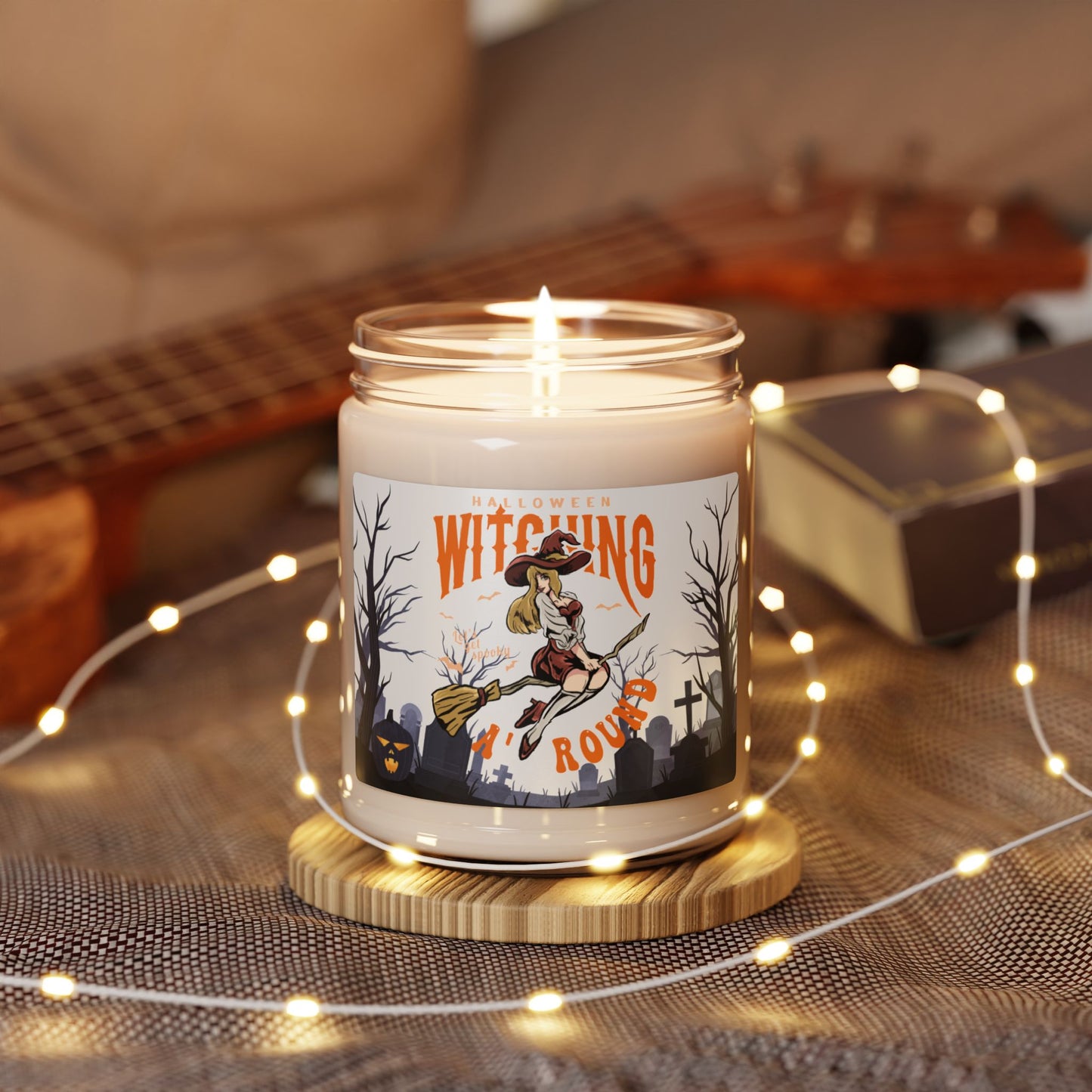 Witching, Let's Get Spooky Around - Scented Soy Candle, 9oz