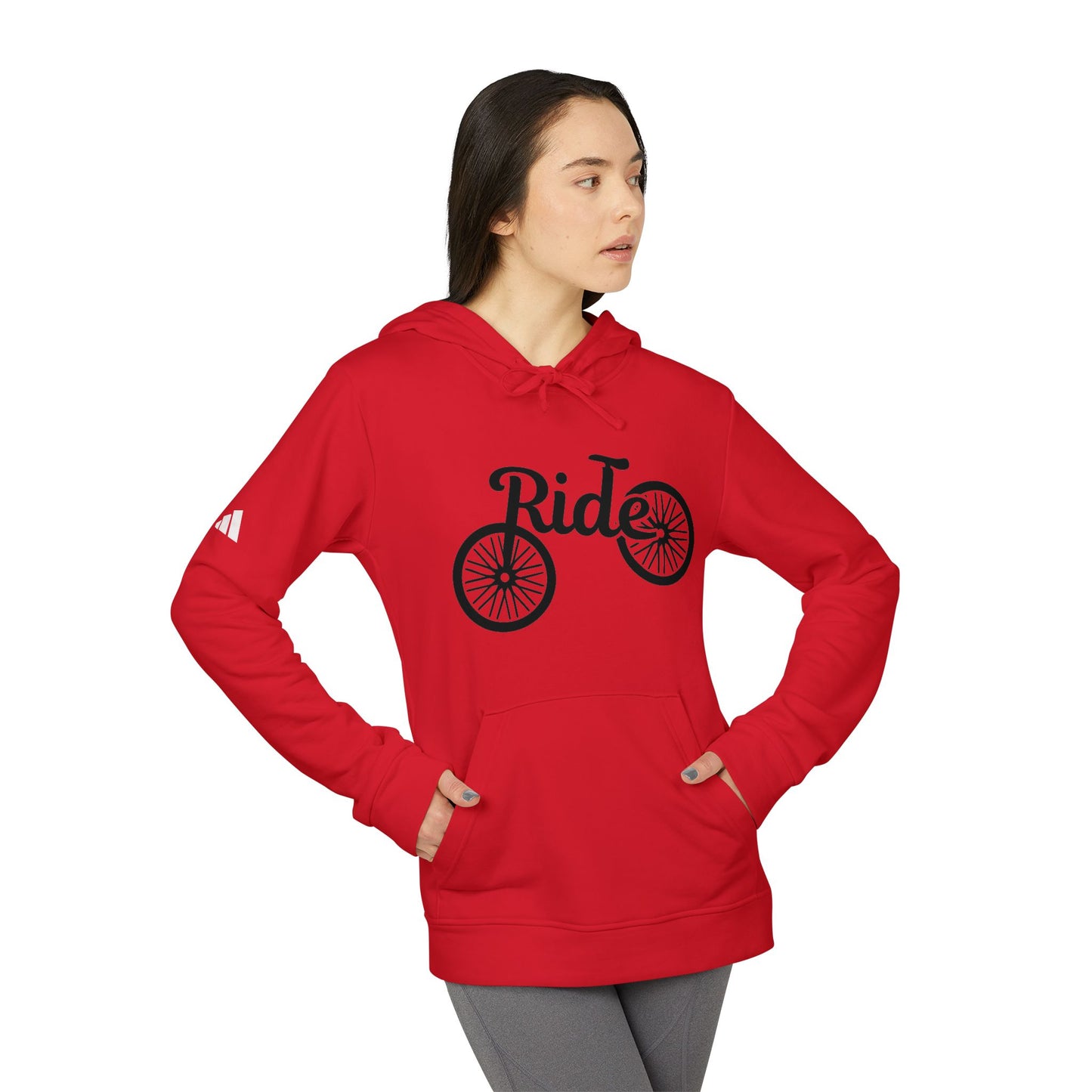 Bicycle Ride - Adidas Unisex Fleece Hoodie