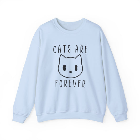 Cats Are Forever - Unisex Heavy Blend™ Crewneck Sweatshirt