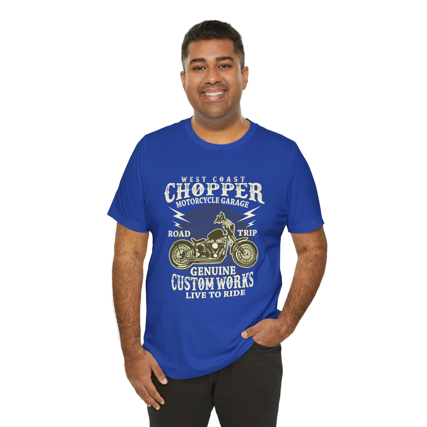 West Coast Chopper, Road Trip - Unisex Jersey Short Sleeve Tee