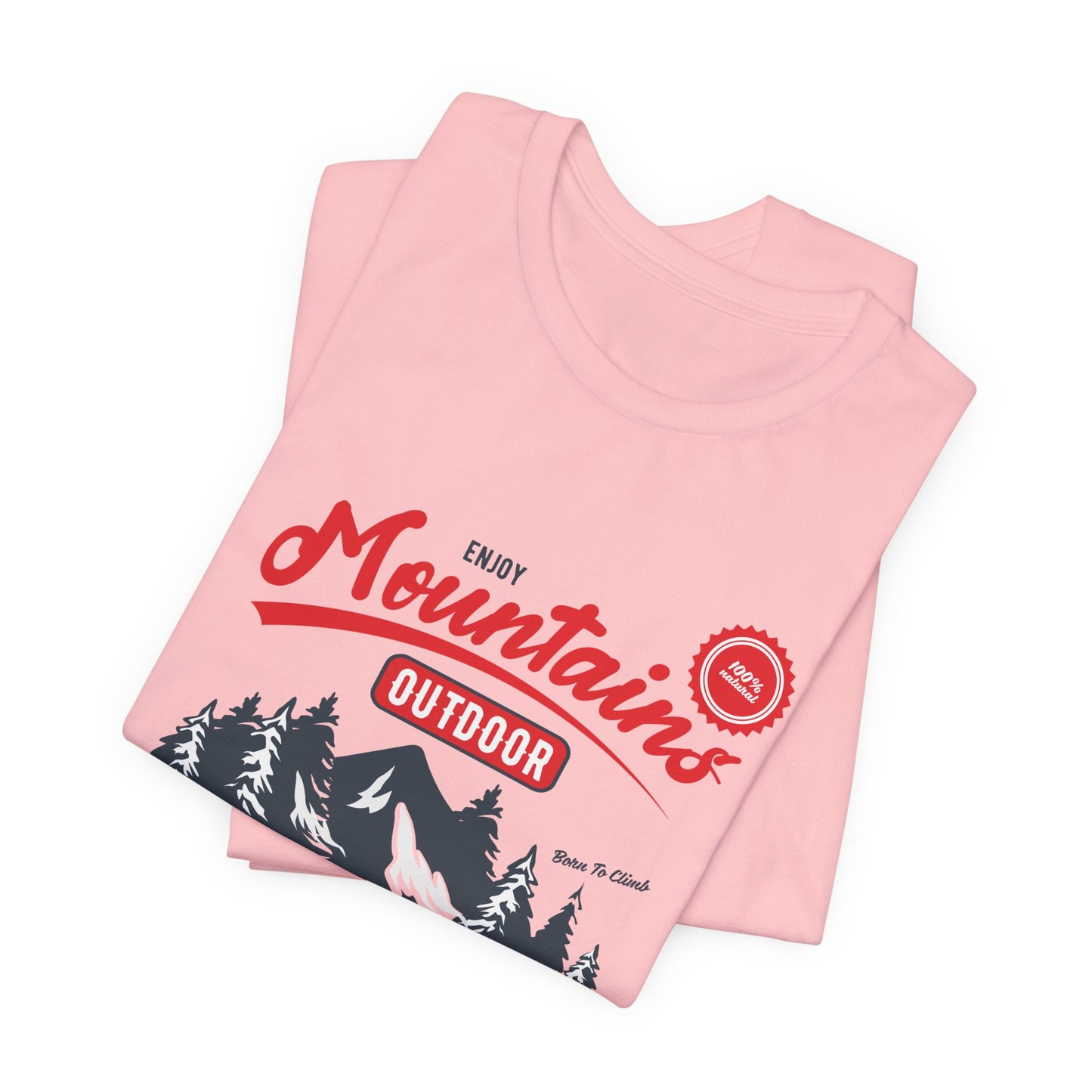 Enjoy Mountains, Outdoor Explorer - Unisex Jersey Short Sleeve Tee - 12592
