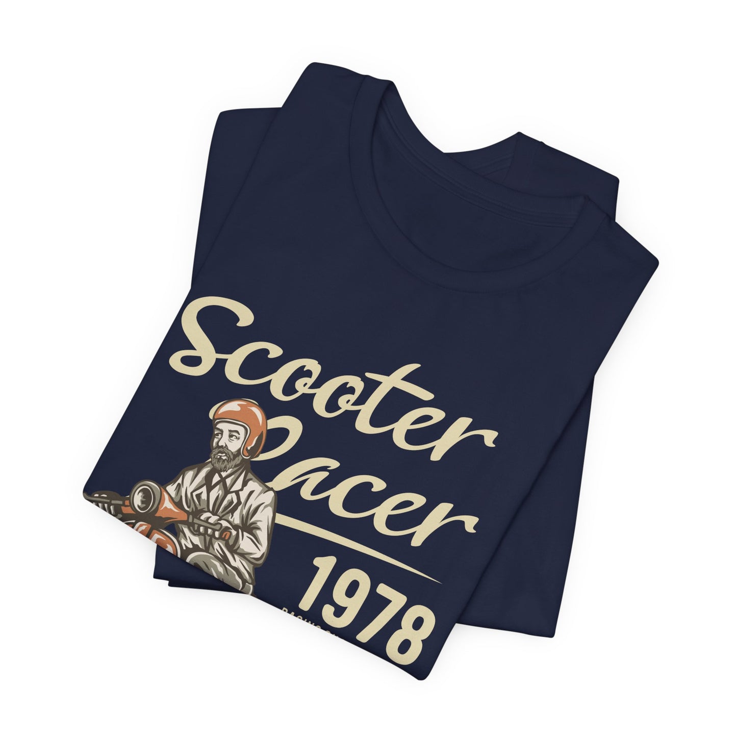 Scooter Racer - Unisex Jersey Short Sleeve Tee - 13376