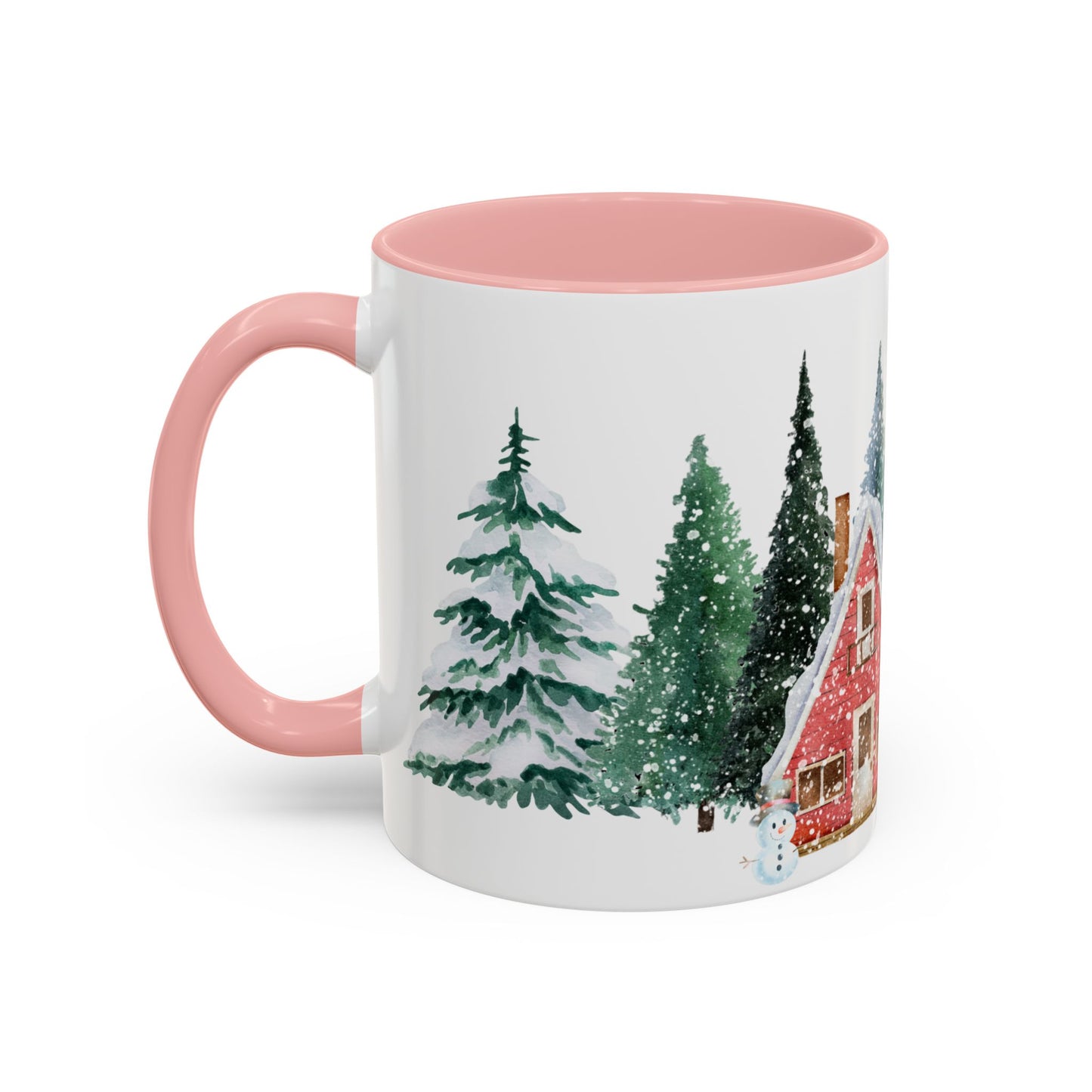 Winter House - Accent Coffee Mug (11, 15oz) - 10072