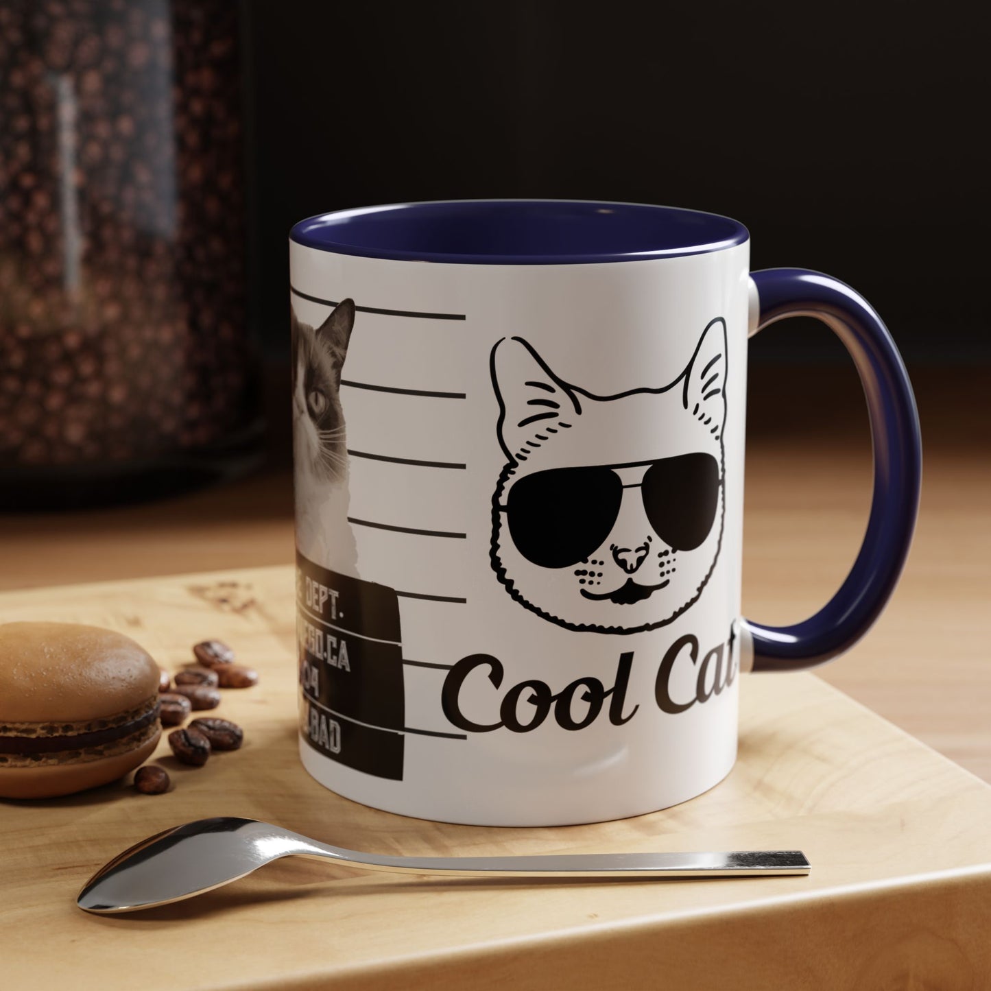 Kitty Bad - Accent Coffee Mug (11, 15oz)