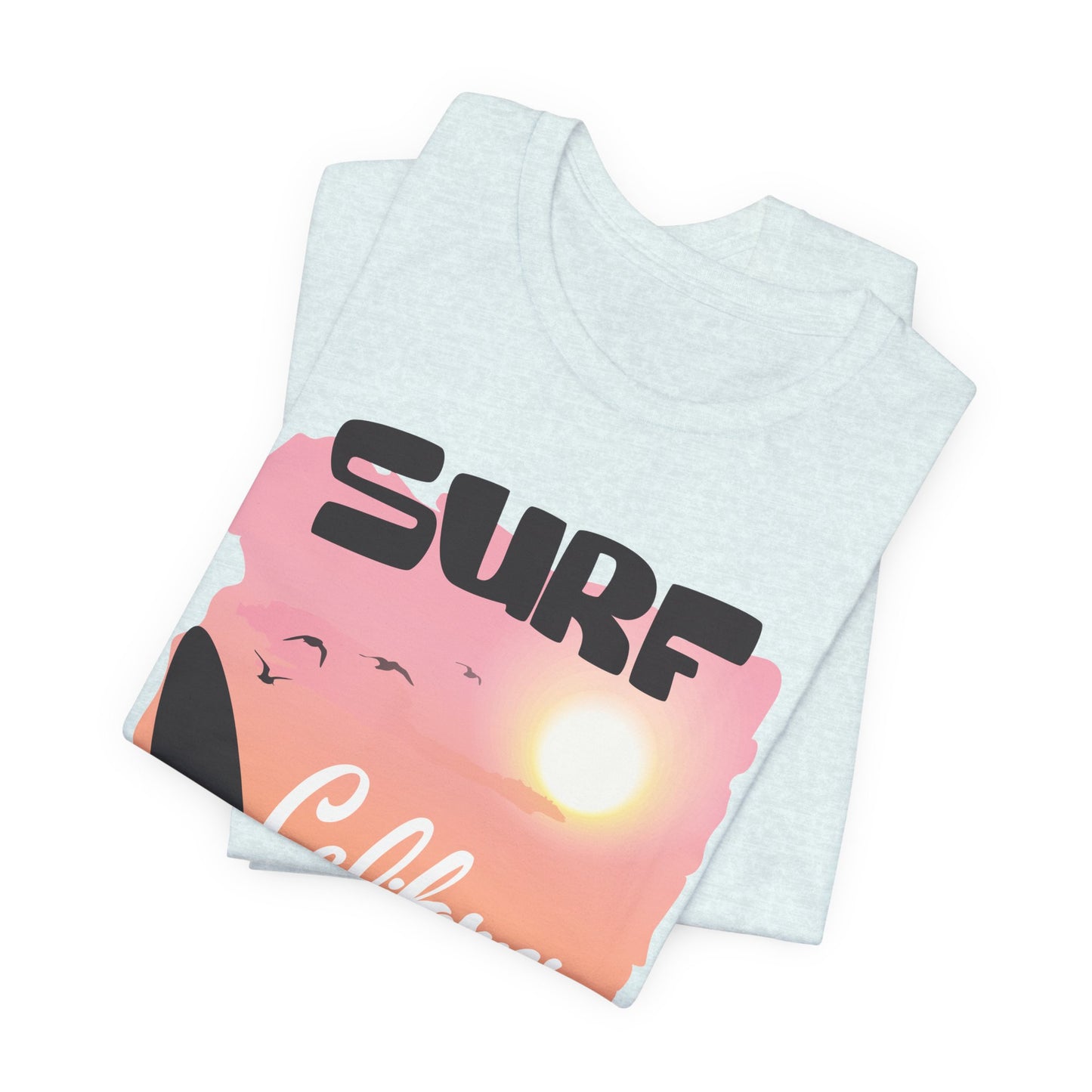 Surf California, Wave Riders - Unisex Jersey Short Sleeve Tee - 13184