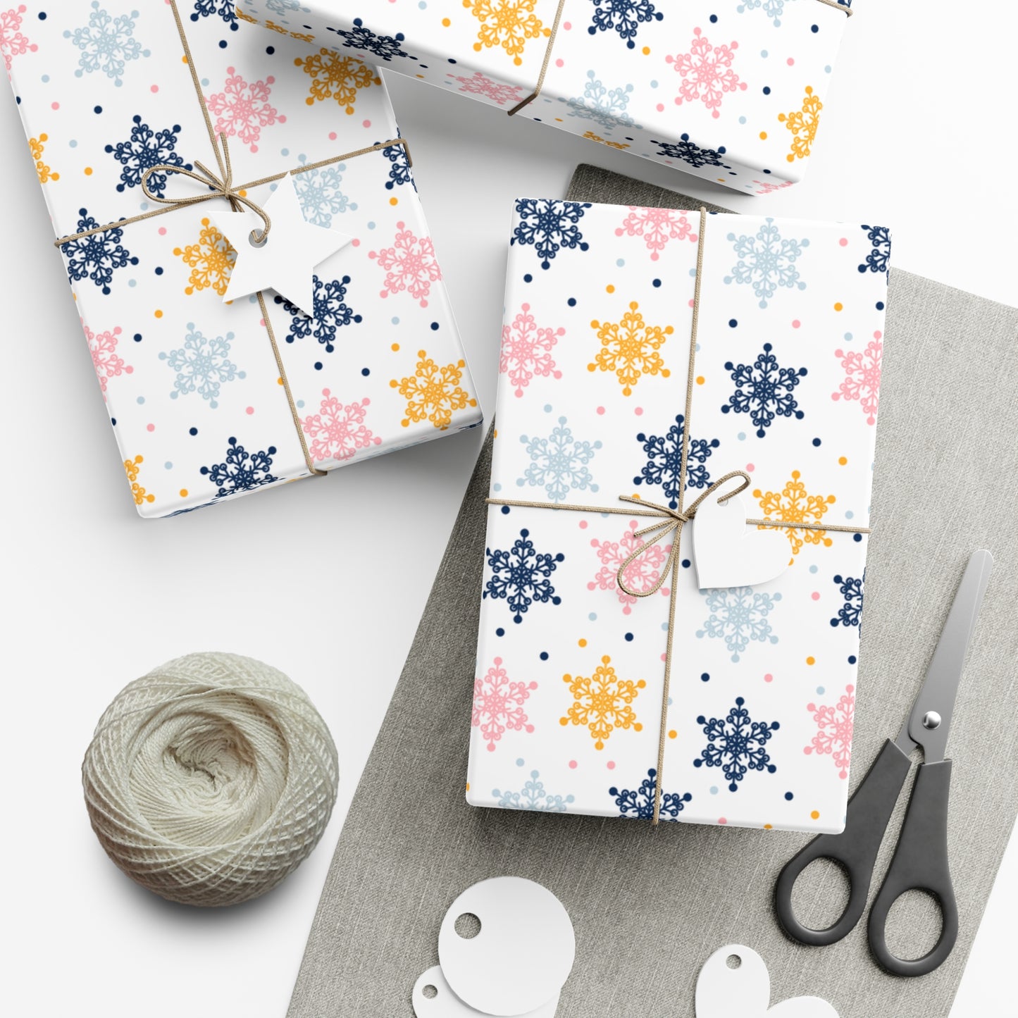 Snowflakes - Gift Wrap Papers - 10251