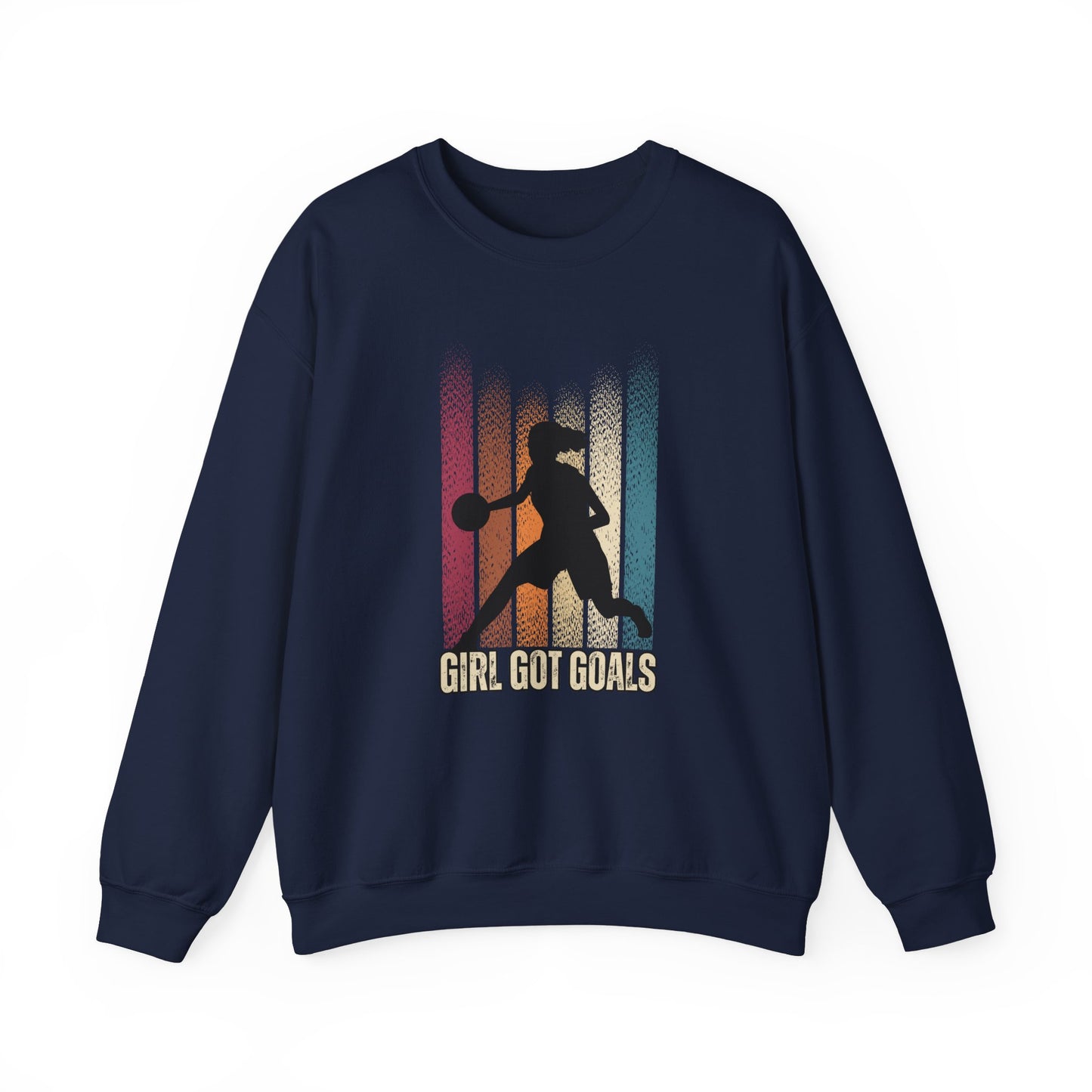 Basketball, Girl Got Goals - Unisex Heavy Blend™ Crewneck Sweatshirt - 10711