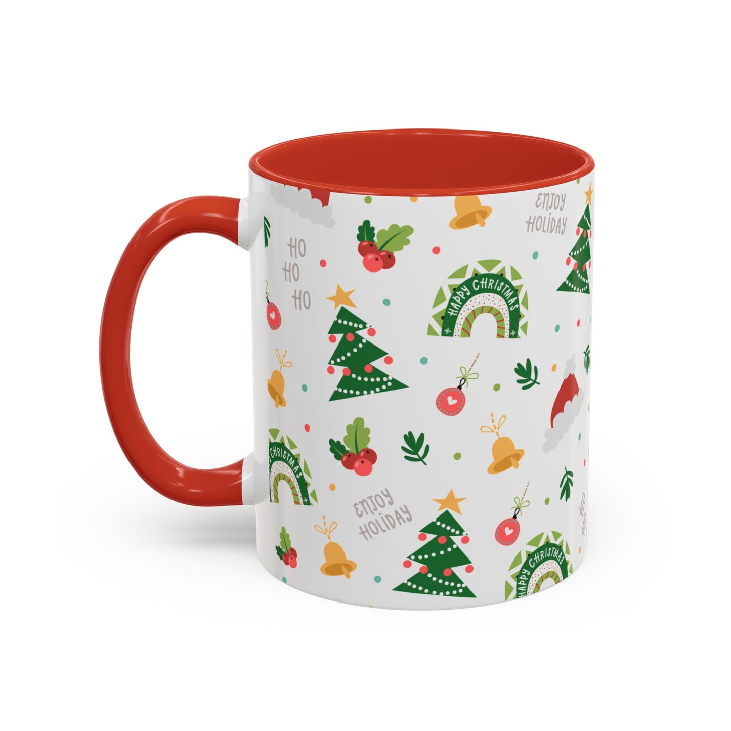 Hohoho, Merry Christmas - Accent Coffee Mug (11, 15oz) - 11242