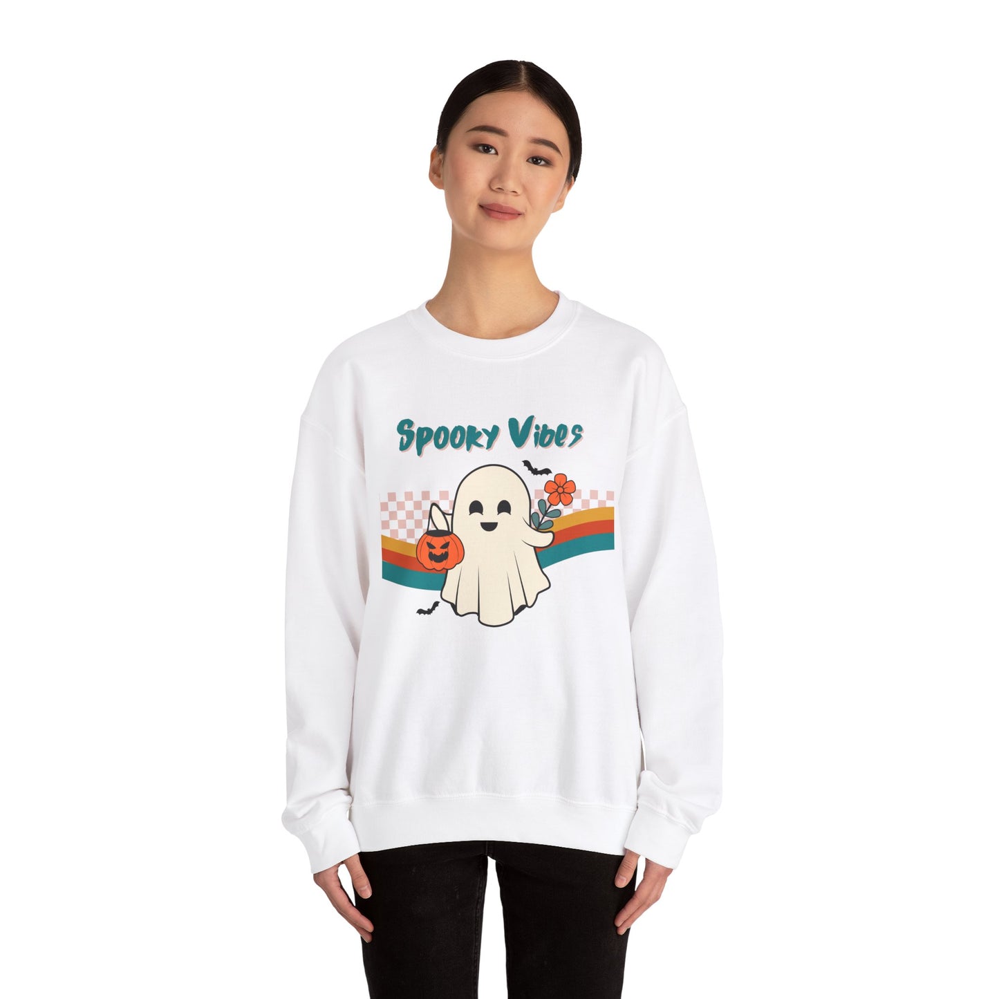 Spooky Vibes - Unisex Heavy Blend™ Crewneck Sweatshirt