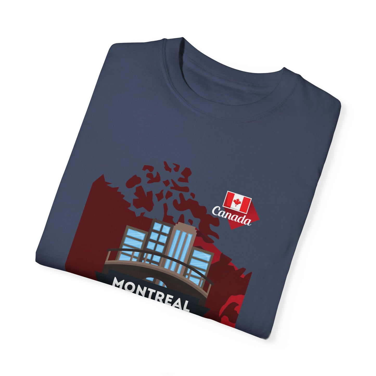 Montreal Graphic Unisex T-Shirt - Perfect for Travelers & Locals - 12201