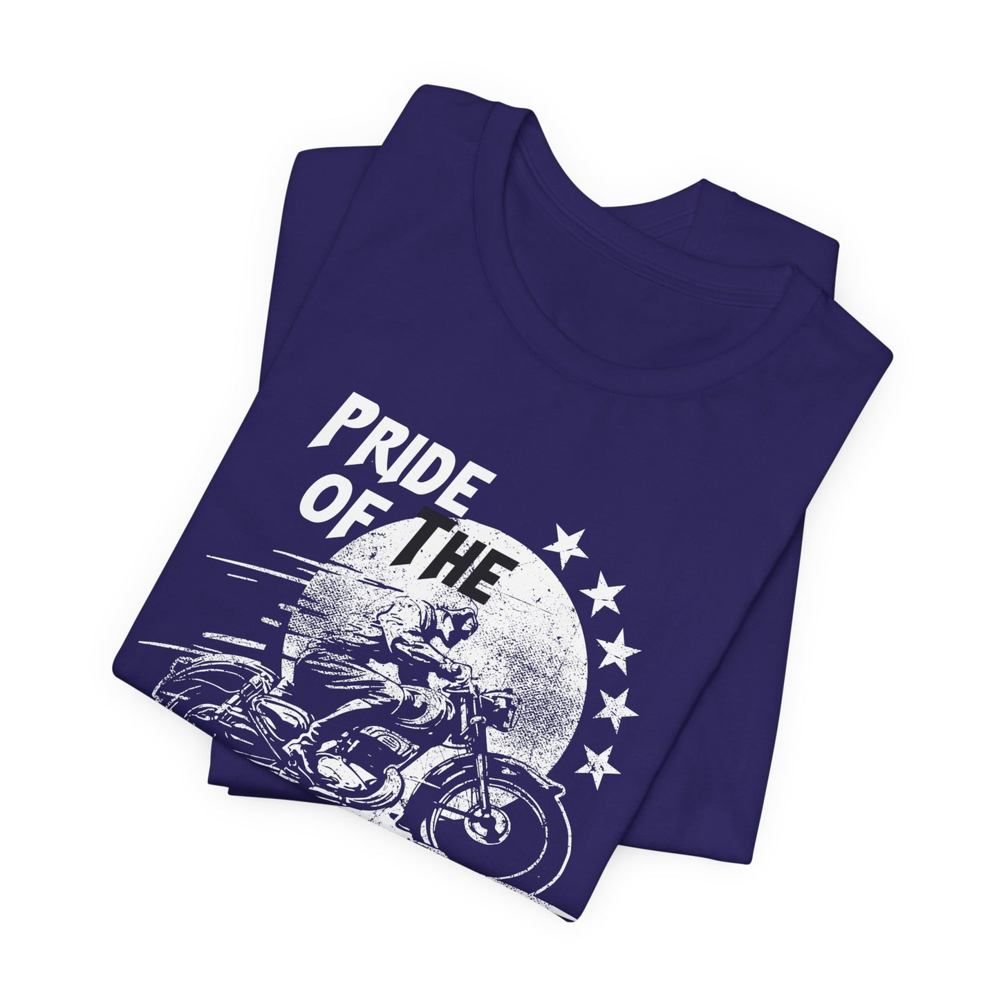 Pride Of The American Road - Unisex Jersey Short Sleeve Tee - 13404