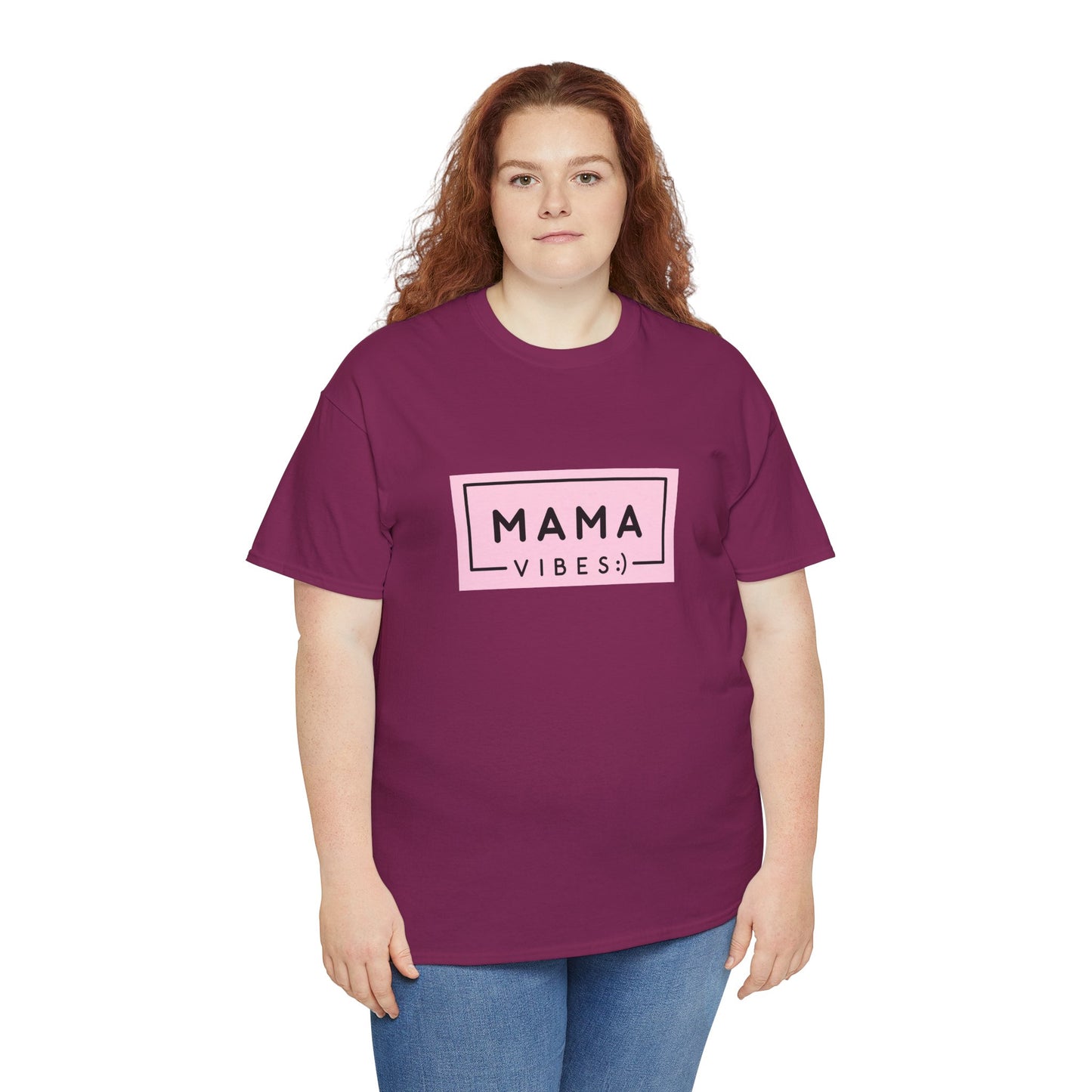 Mama Vibes - Unisex Heavy Cotton Tee - 11771