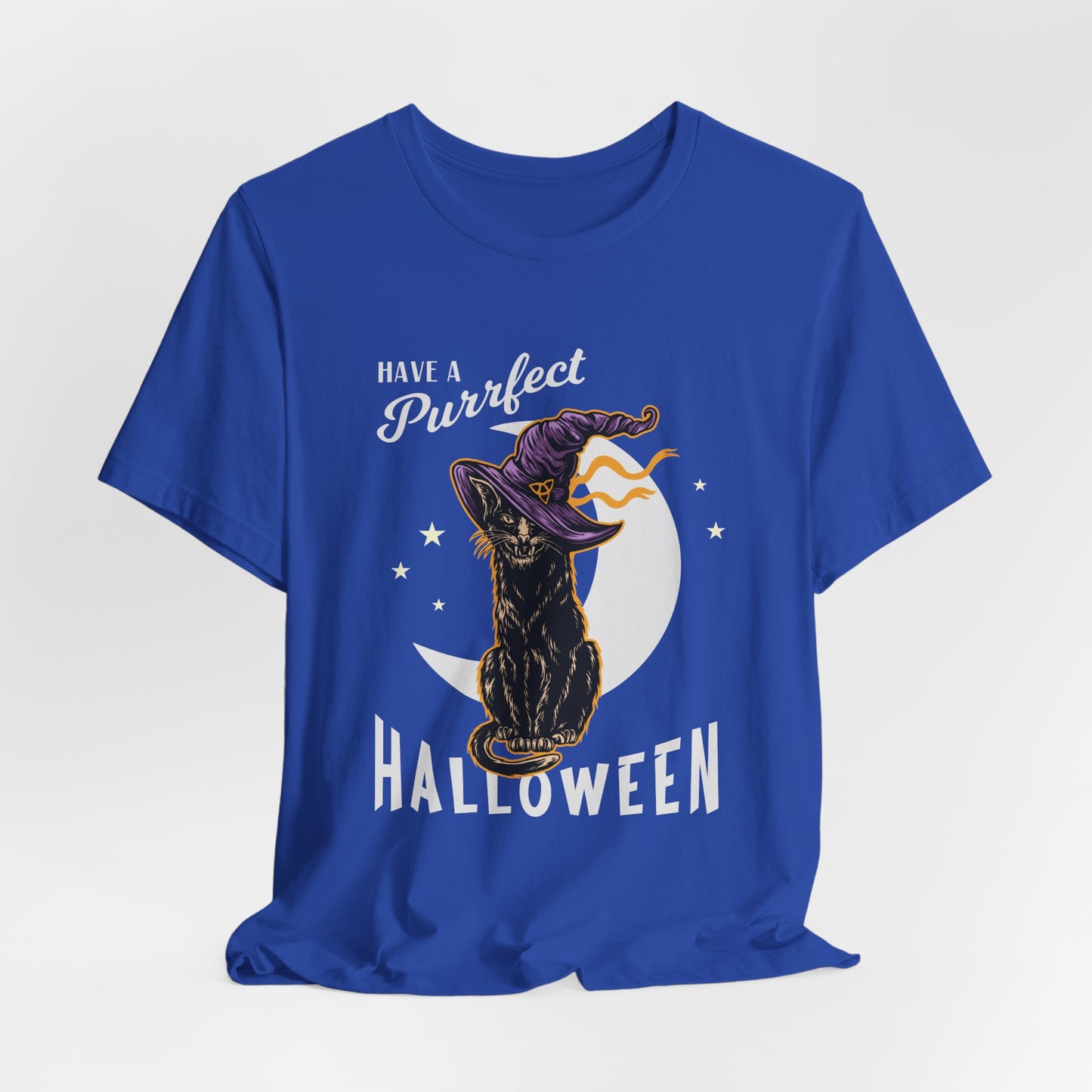 Have A Purfect Halloween - Unisex Jersey Short Sleeve Tee - 12921