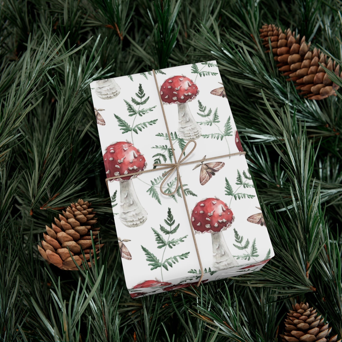 Red Mushroom - Gift Wrap Papers - 10242