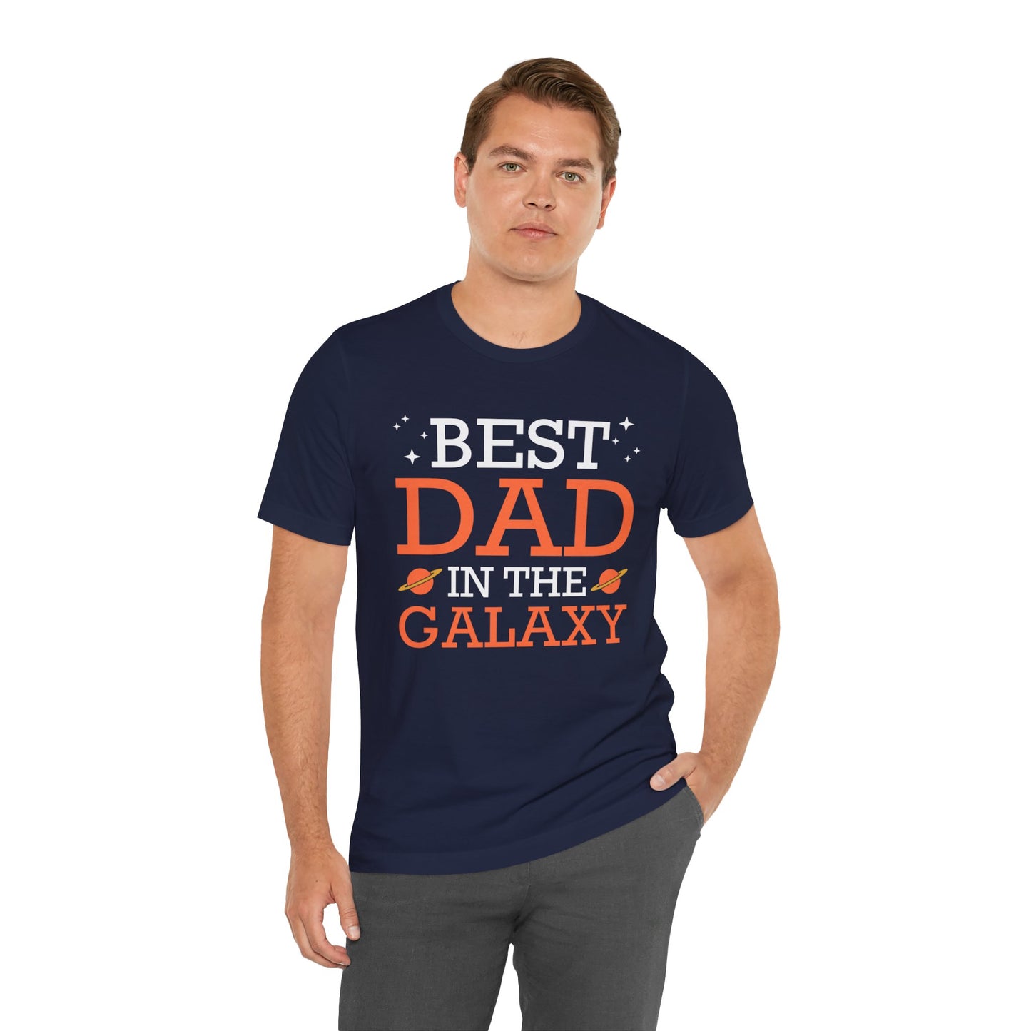 Best Dad In The Galaxy - Unisex Jersey Short Sleeve Tee