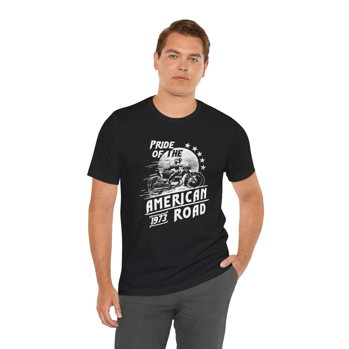 Pride Of The American Road - Unisex Jersey Short Sleeve Tee