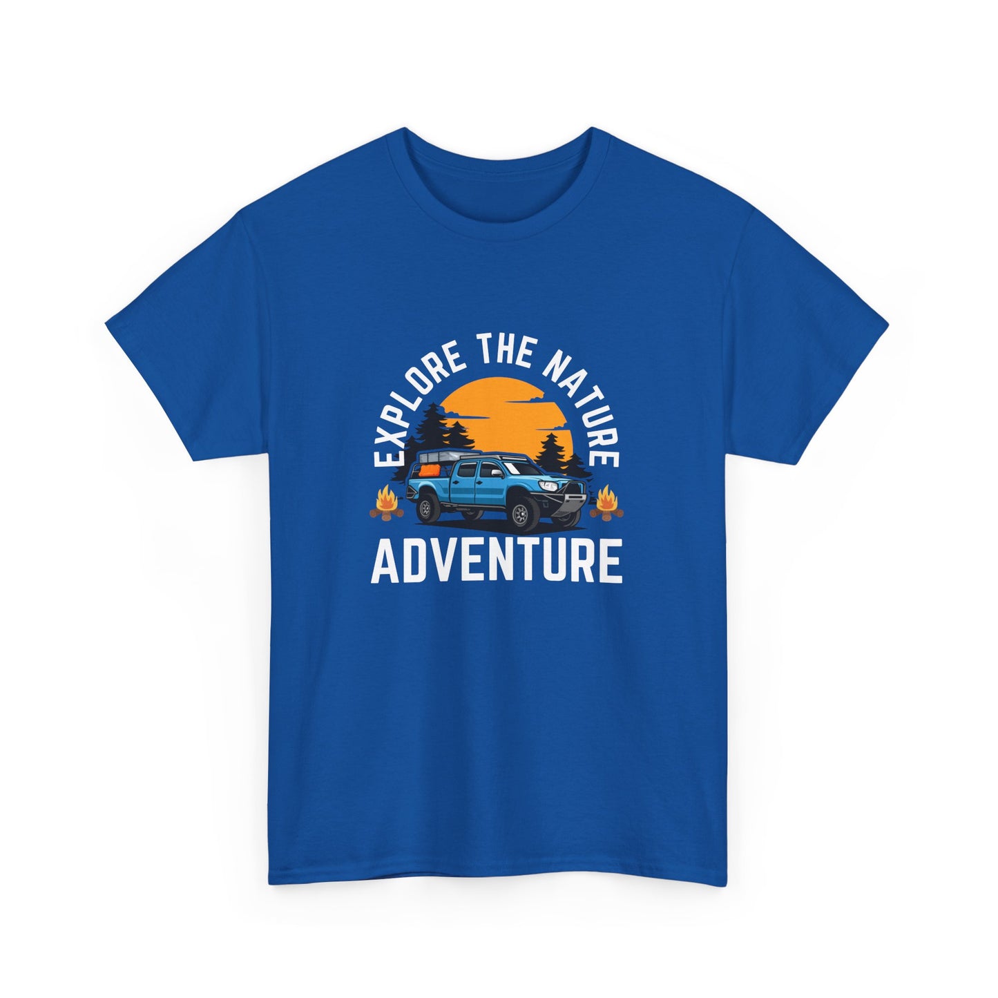 Explore the Nature - Unisex Heavy Cotton Tee - 10753