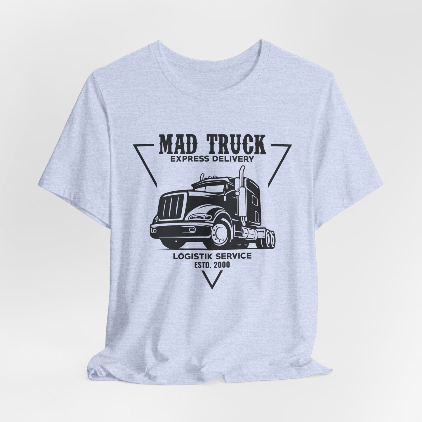Mad Truck Express Delivery - Unisex Jersey Short Sleeve Tee - 13008