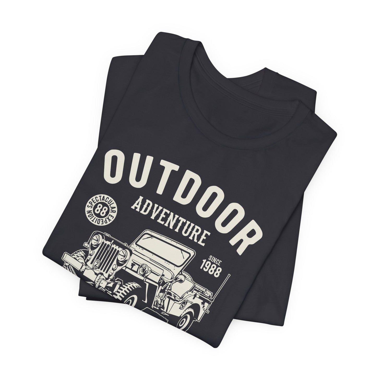 Outdoor Adventure - Unisex Jersey Short Sleeve Tee