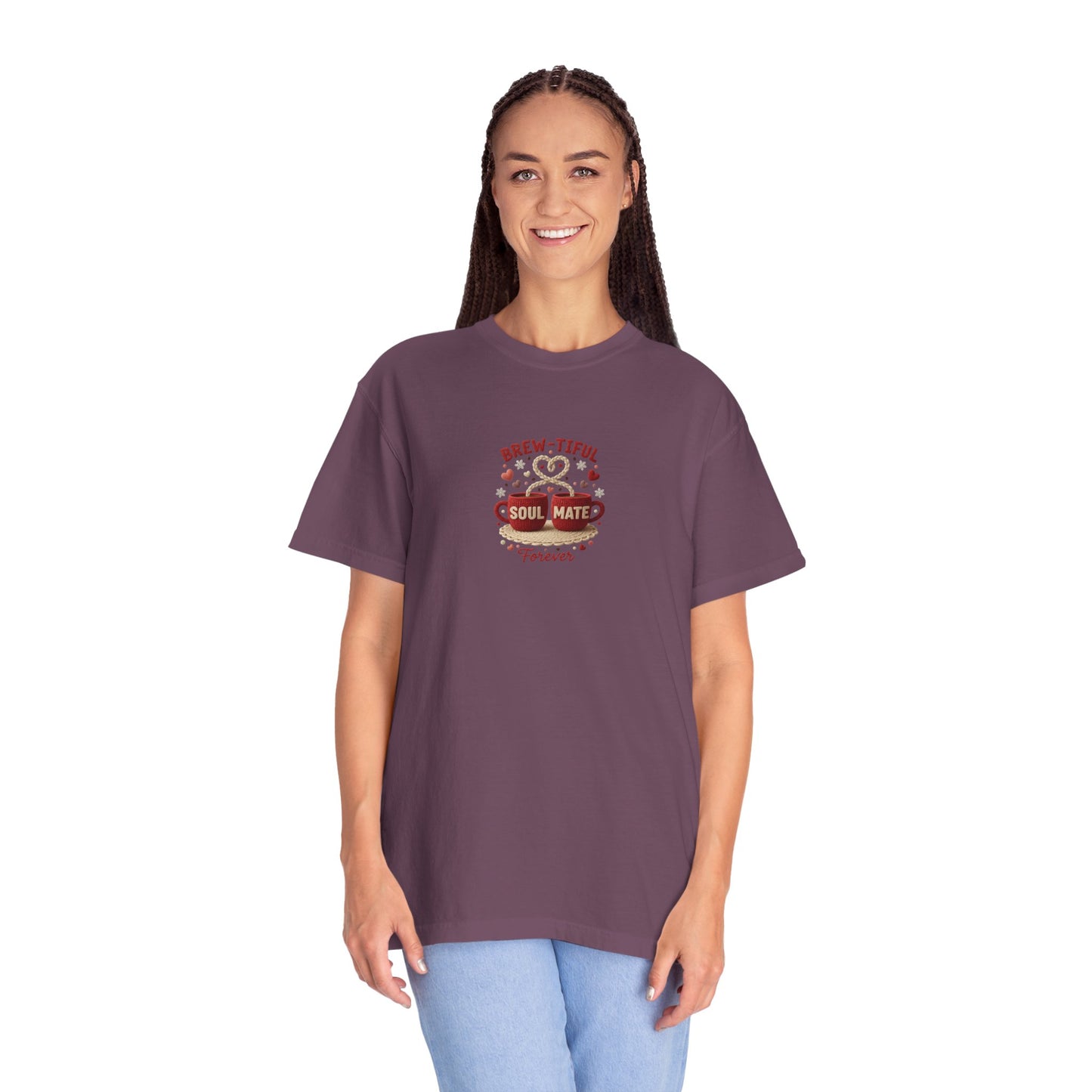 Brew-tiful Soul Mate Coffee Graphic T-Shirt - 14747