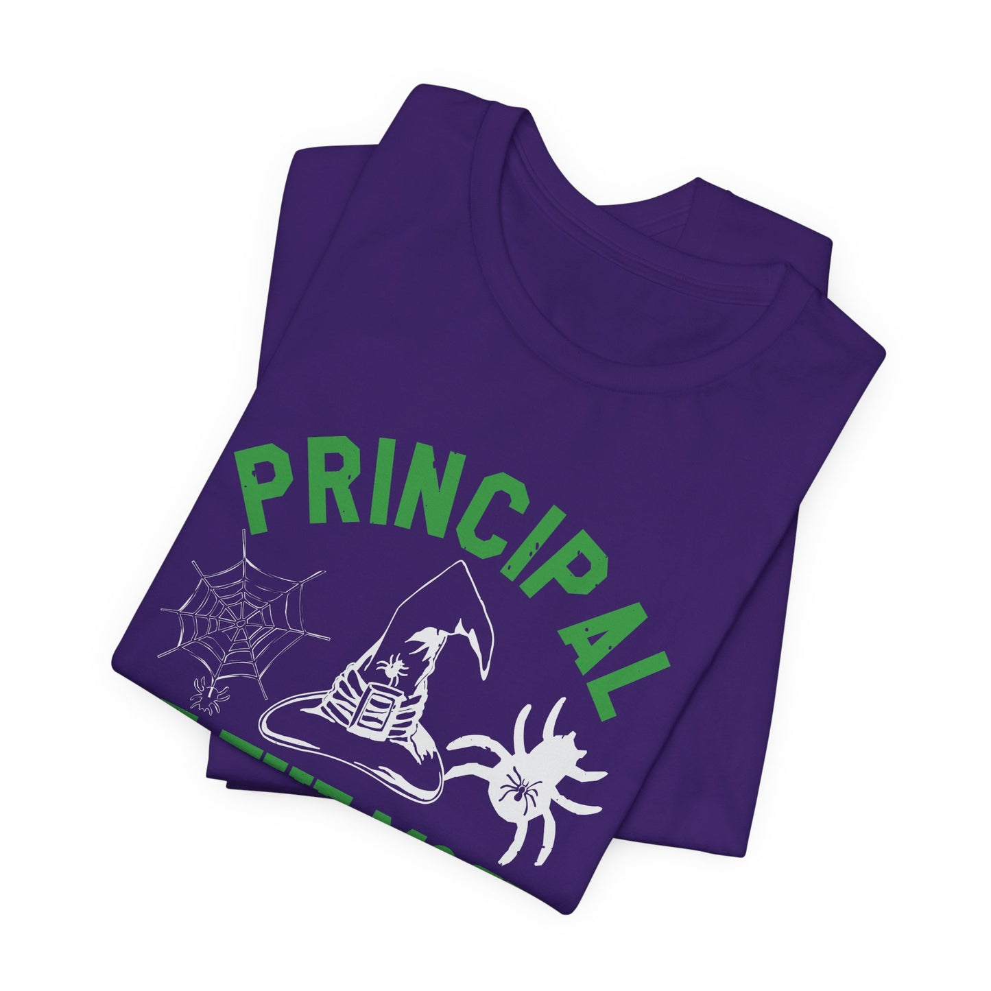 Principal of the Most Spook-Tacular Kids - Unisex Jersey Short Sleeve Tee - 12484