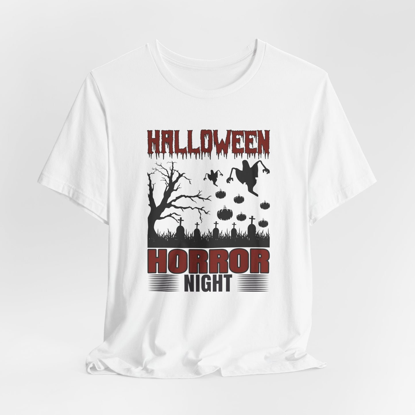 Halloween, Horror Night - Unisex Jersey Short Sleeve Tee