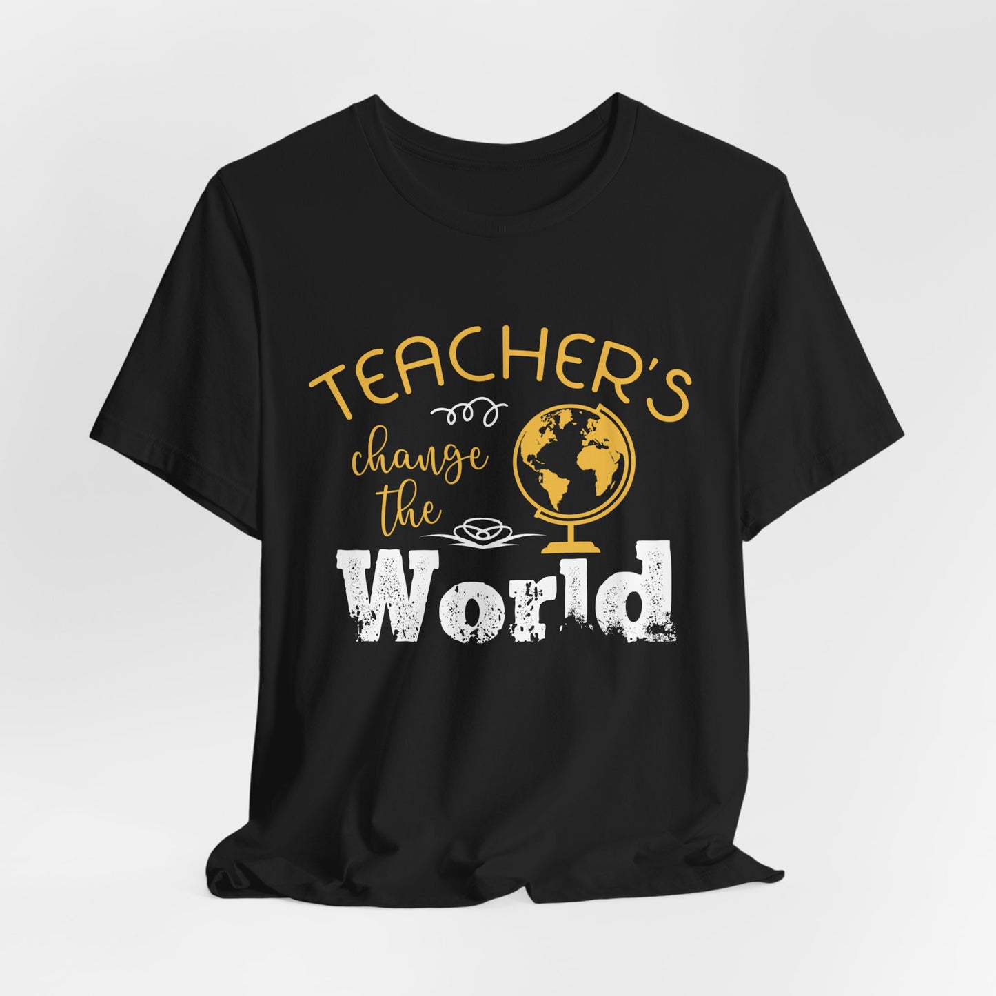 Teachers Change The World - Unisex Jersey Short Sleeve Tee