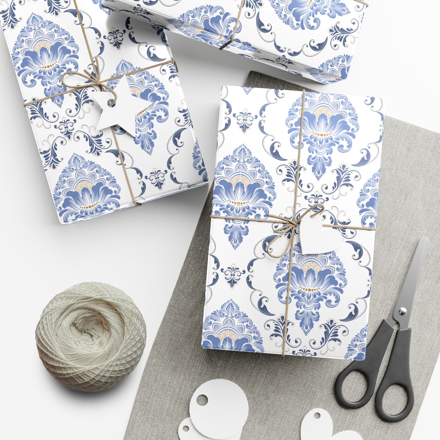 Light Blue Pattern - Gift Wrap Papers - 10311