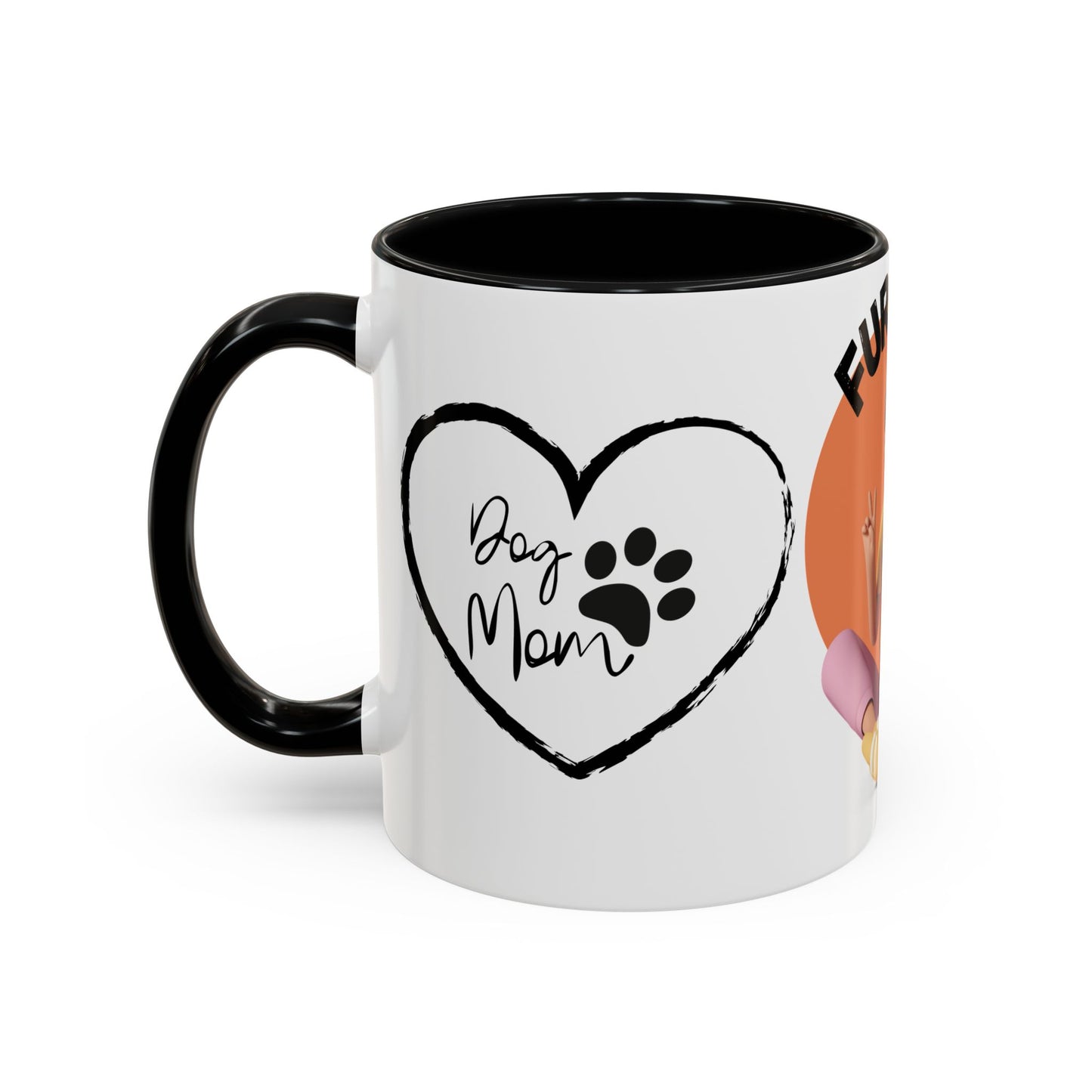 Fur Mom - Accent Coffee Mug (11, 15oz)