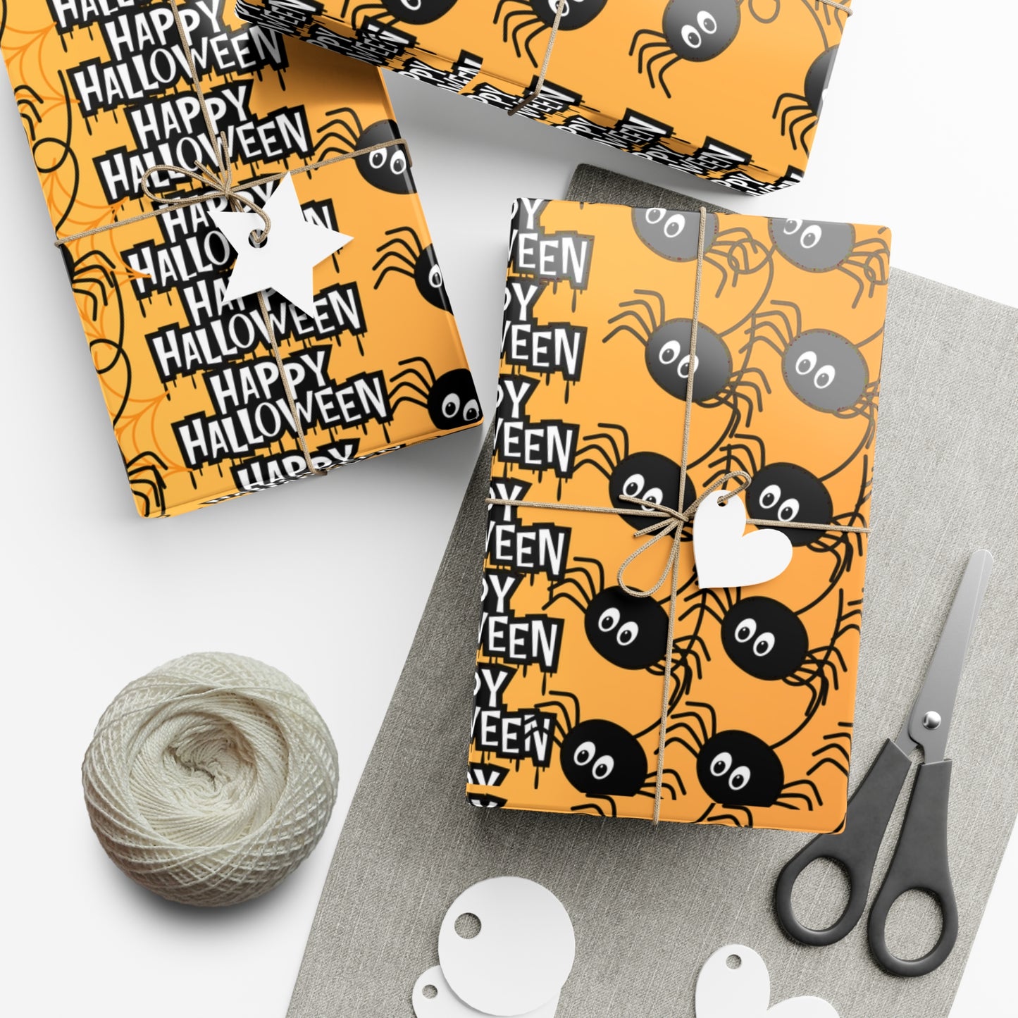 Halloween Spider - Gift Wrap Papers